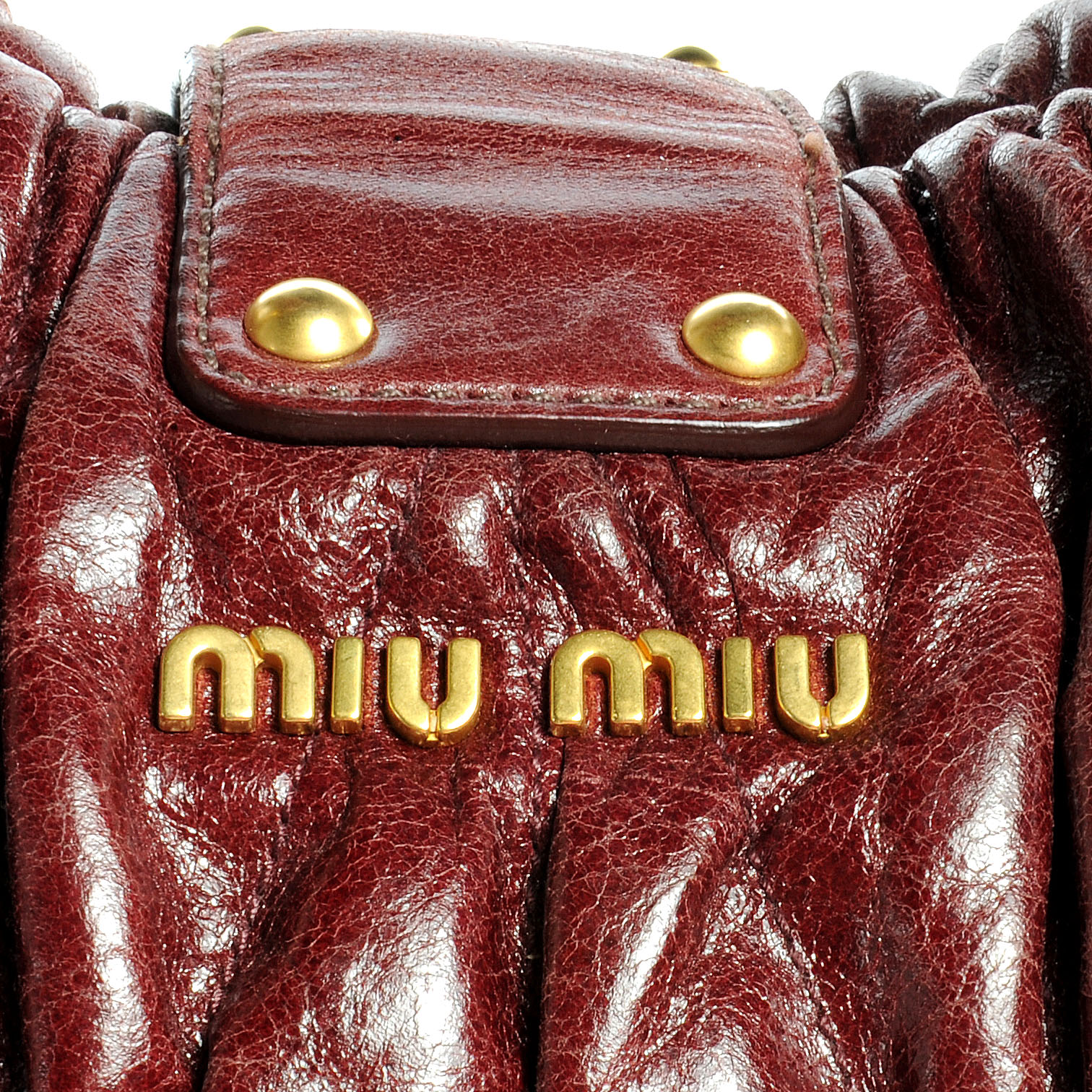 miu miu matelasse bauletto bag