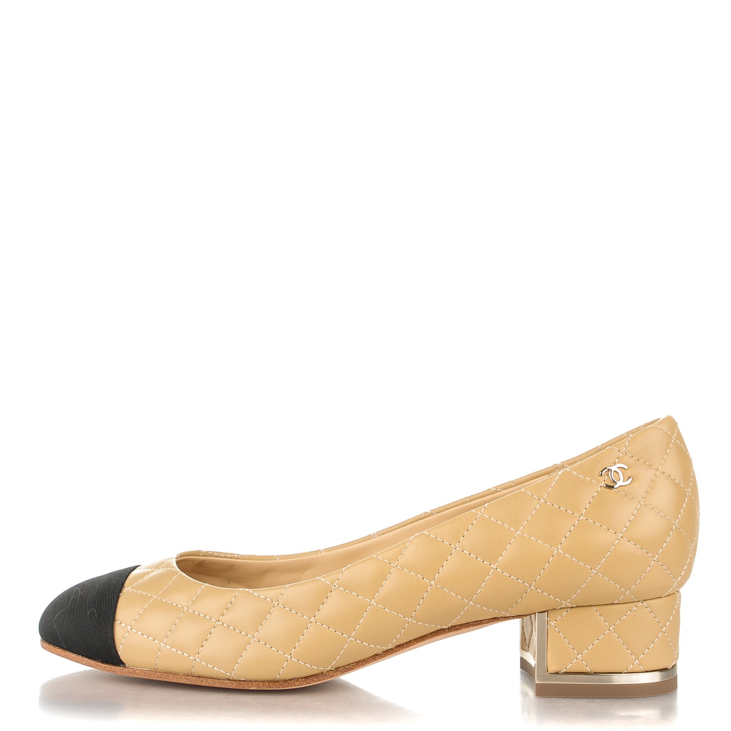 beige pumps low heel