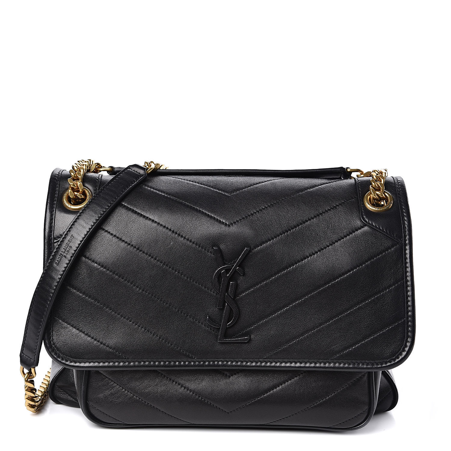 ysl niki medium black