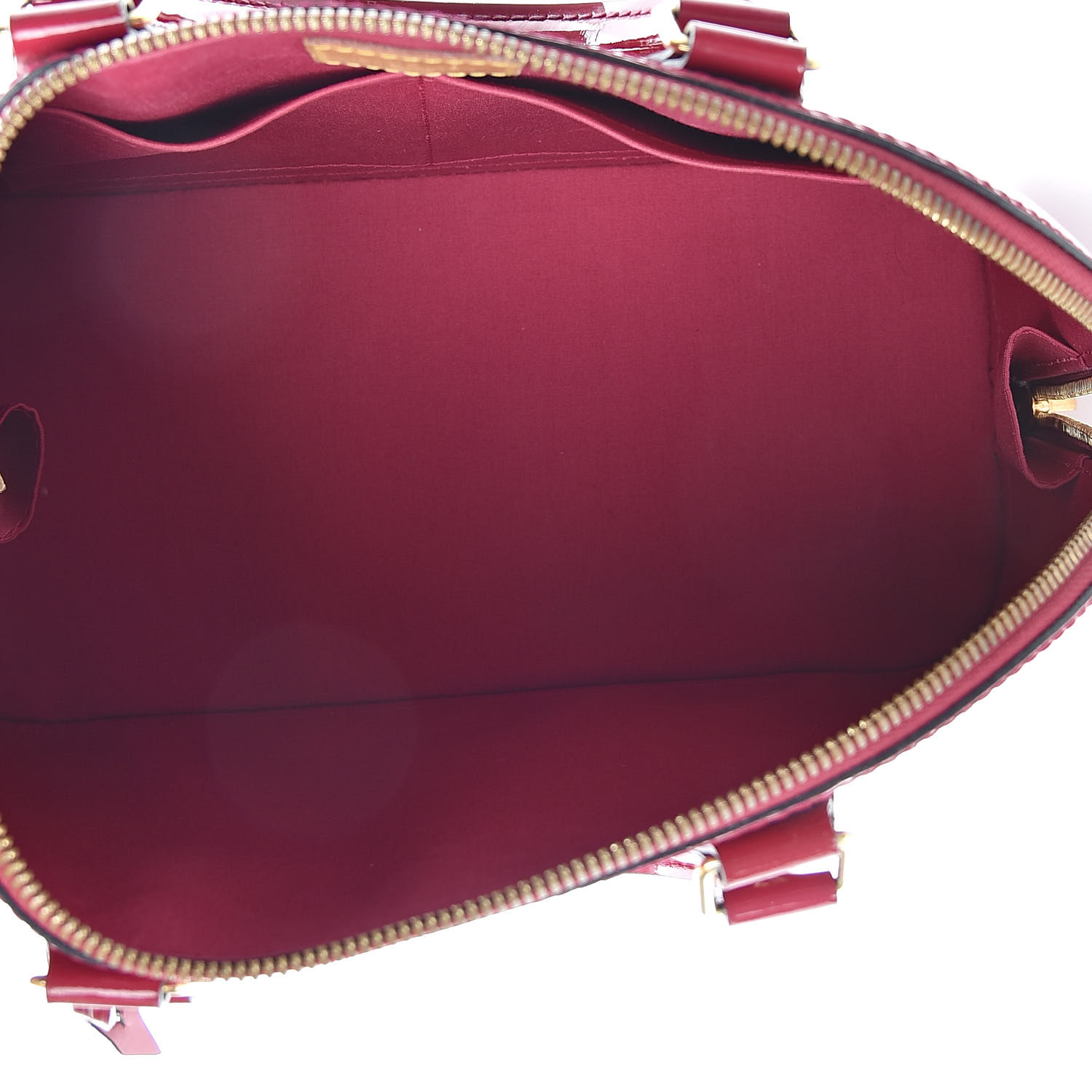Louis Vuitton Perle Monogram Vernis Alma PM Bag For Sale at