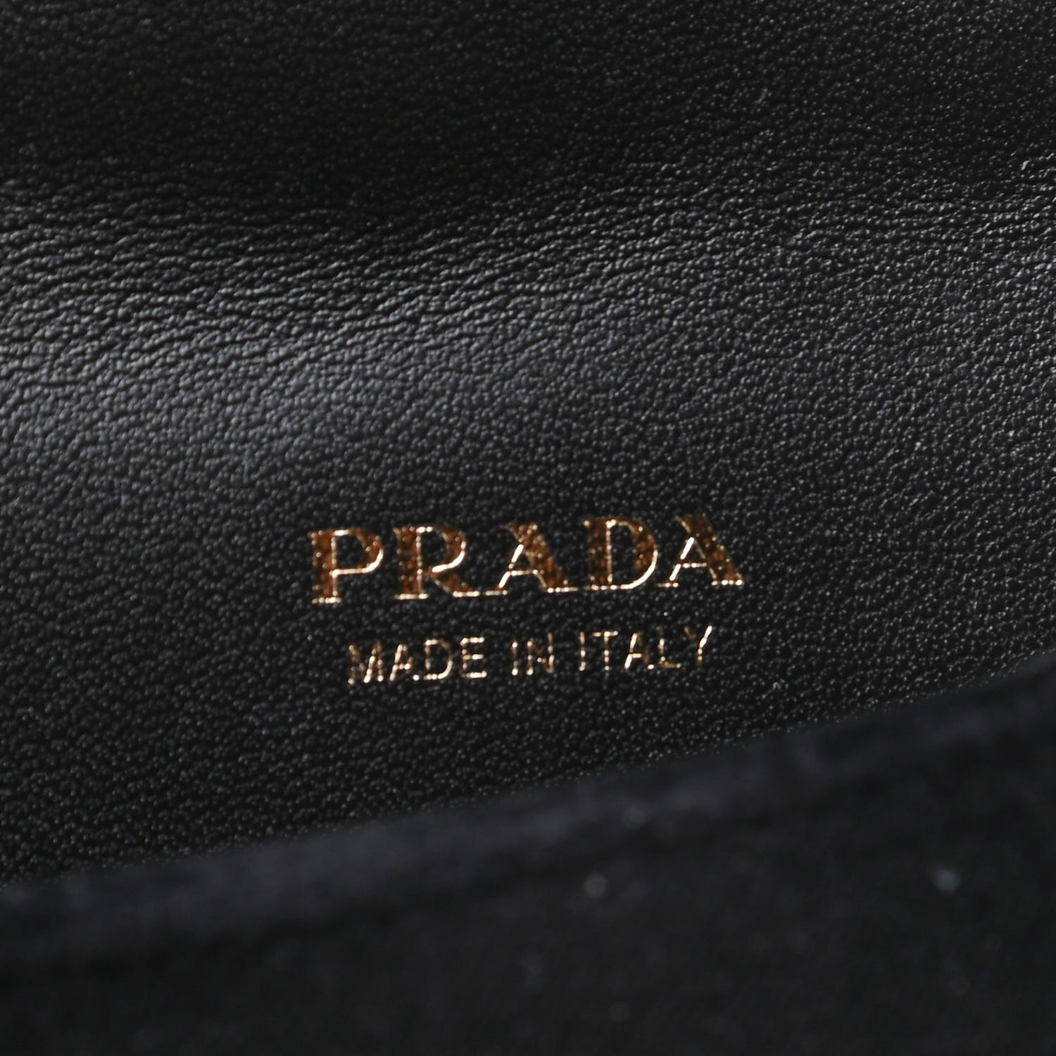 PRADA Velluto Micro Cahier Bag Black Green 746089 | FASHIONPHILE