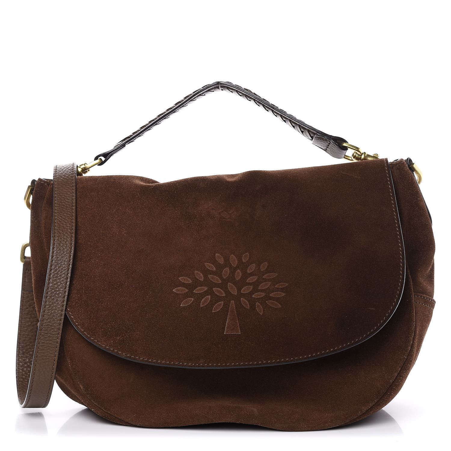 mulberry suede bag