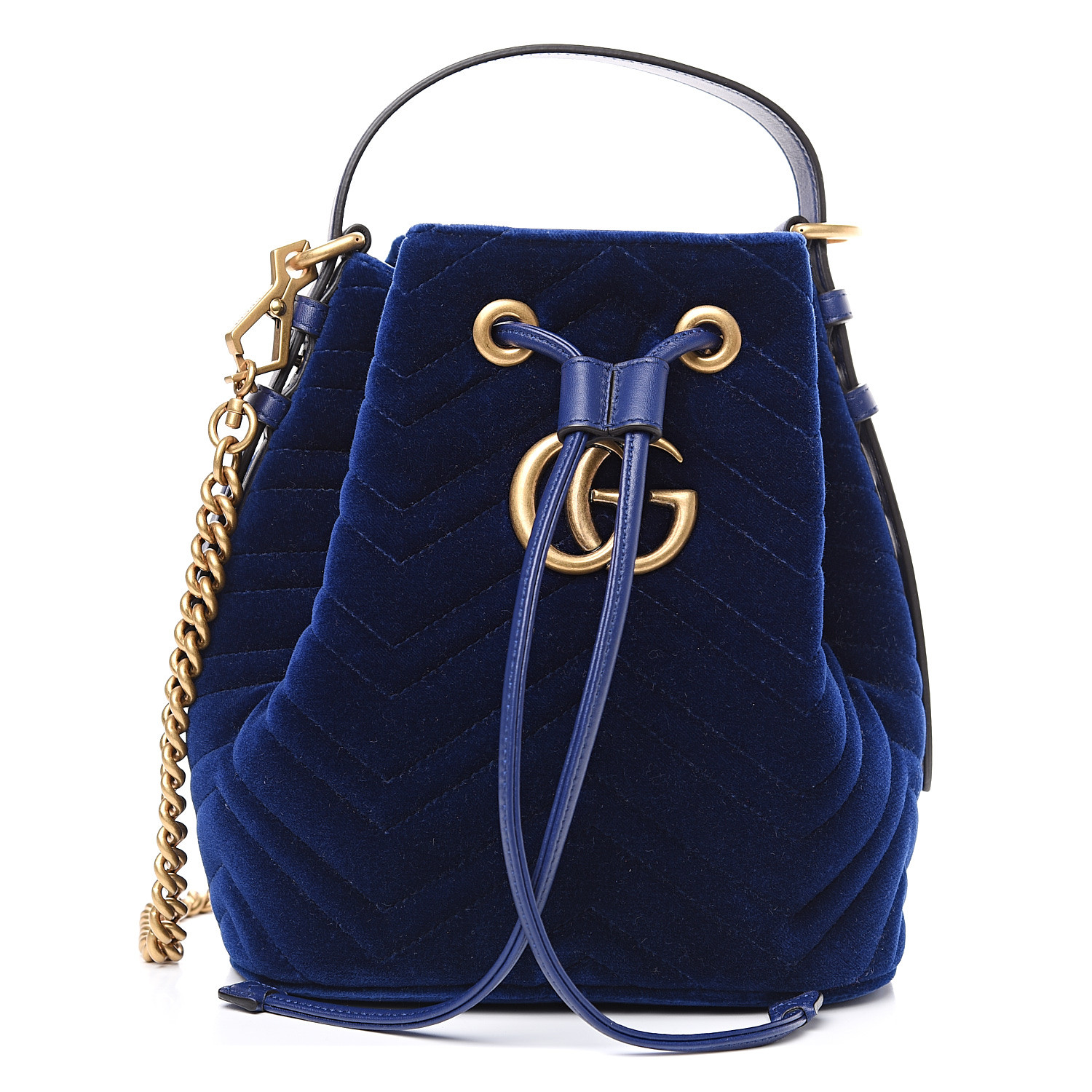 gucci marmont cobalt blue