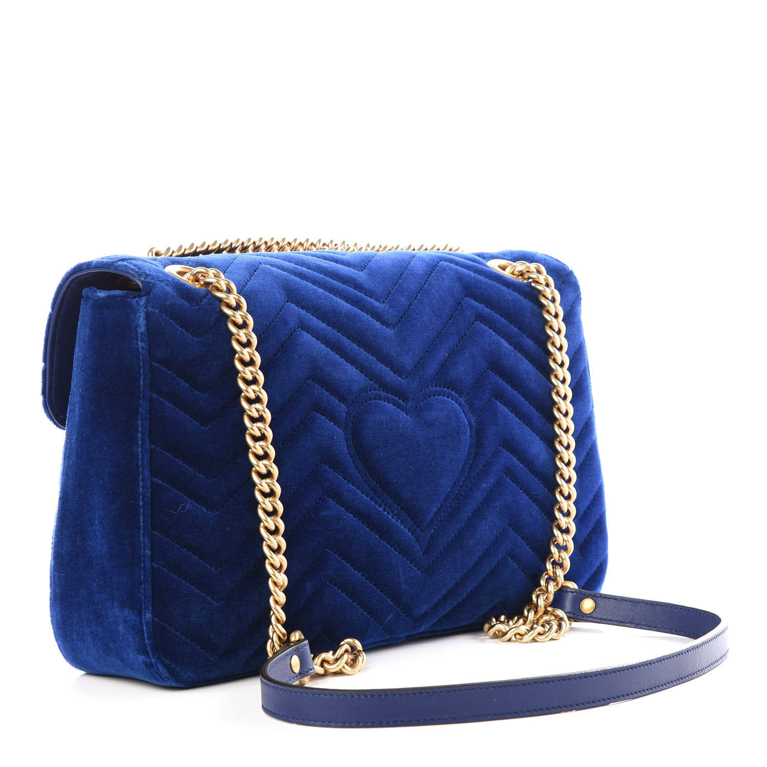 gucci marmont cobalt blue