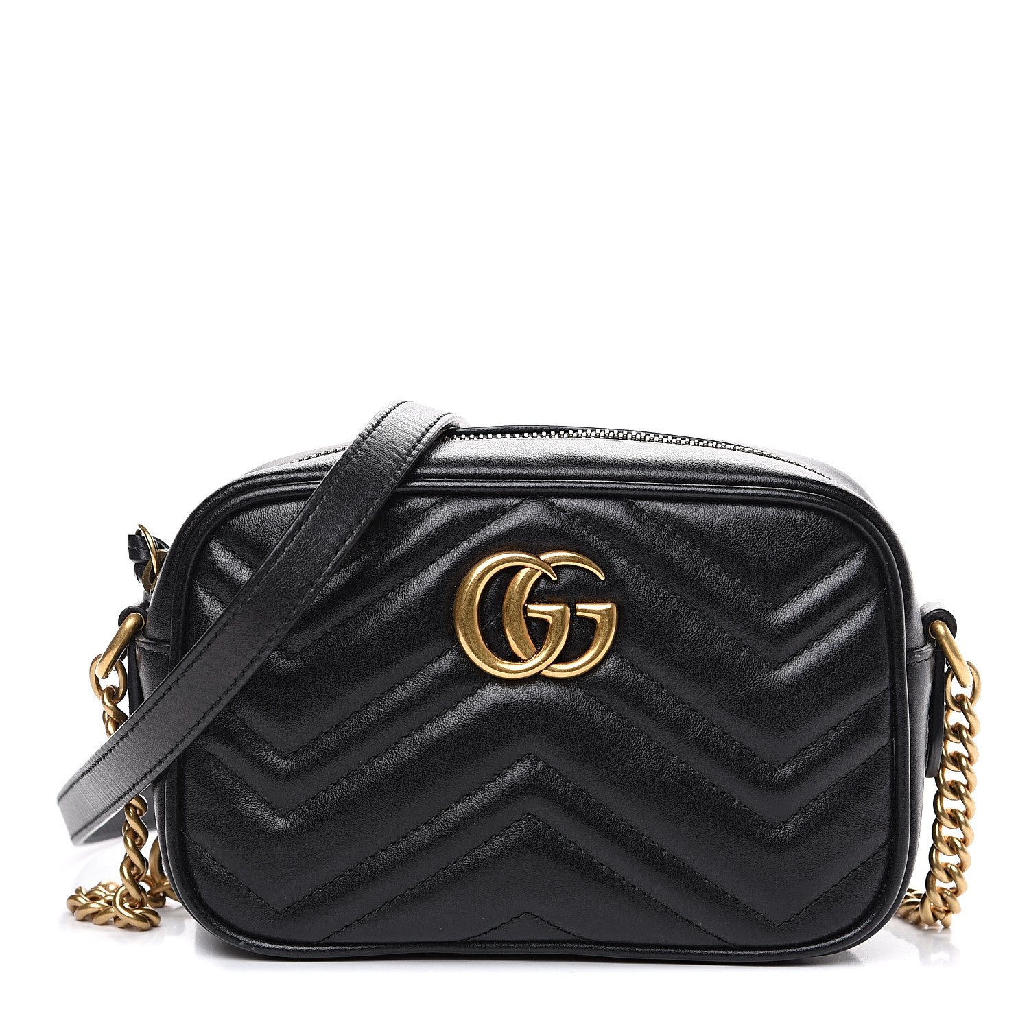 black gucci marmont bag