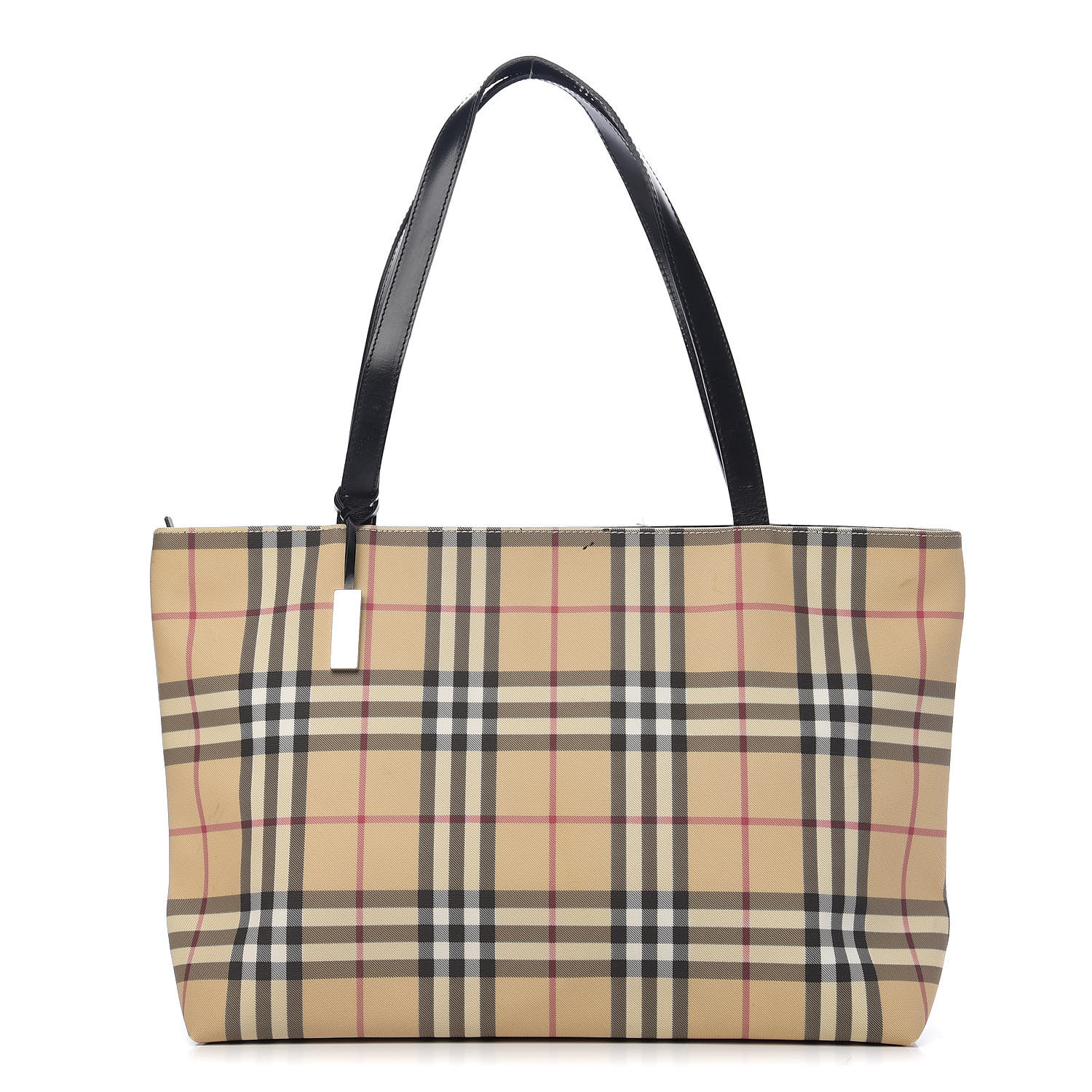 burberry house check tote