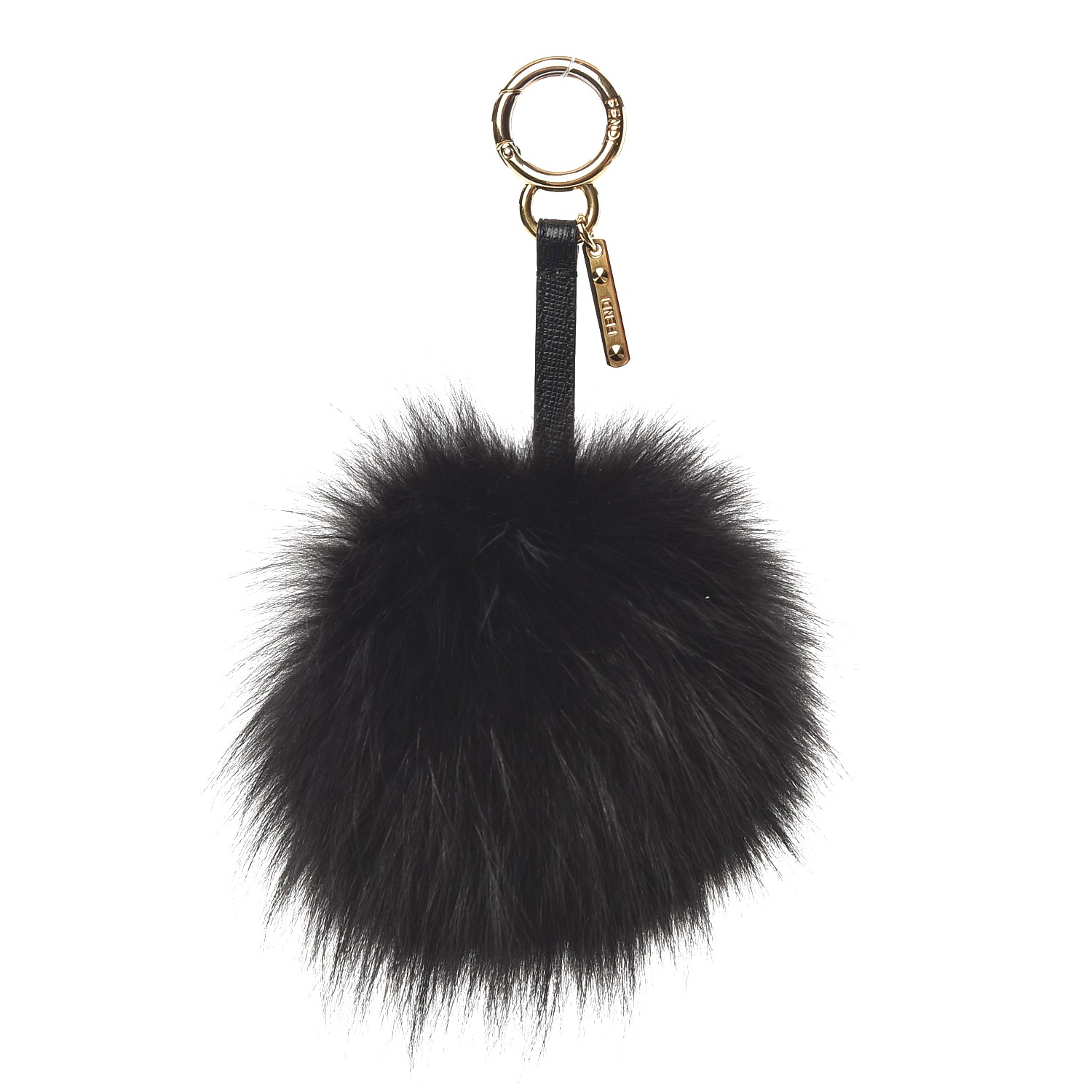 fur pom pom bag