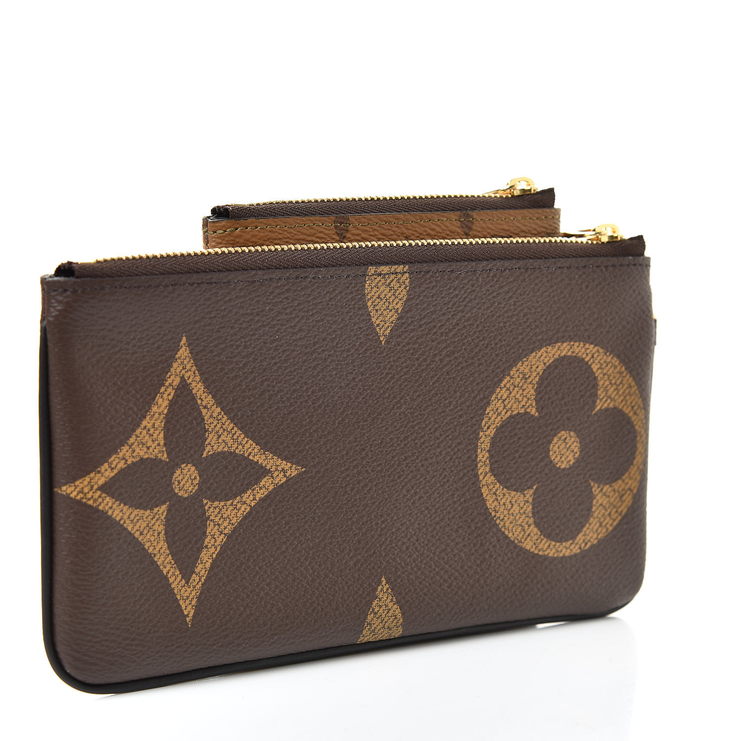 Louis Vuitton Brown Reverse Monogram Giant Canvas Trio Pouch Set Louis  Vuitton