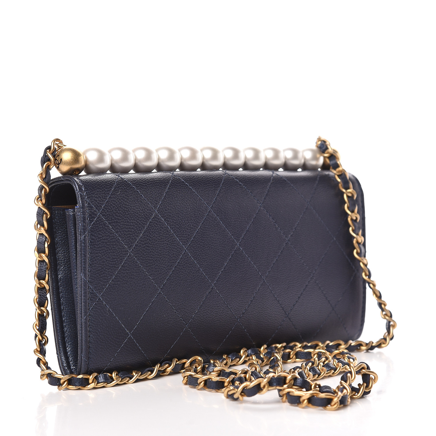 chanel iridescent lambskin quilted bag