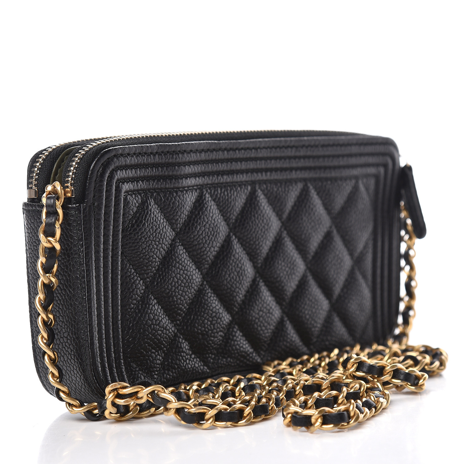 chanel caviar clutch bag