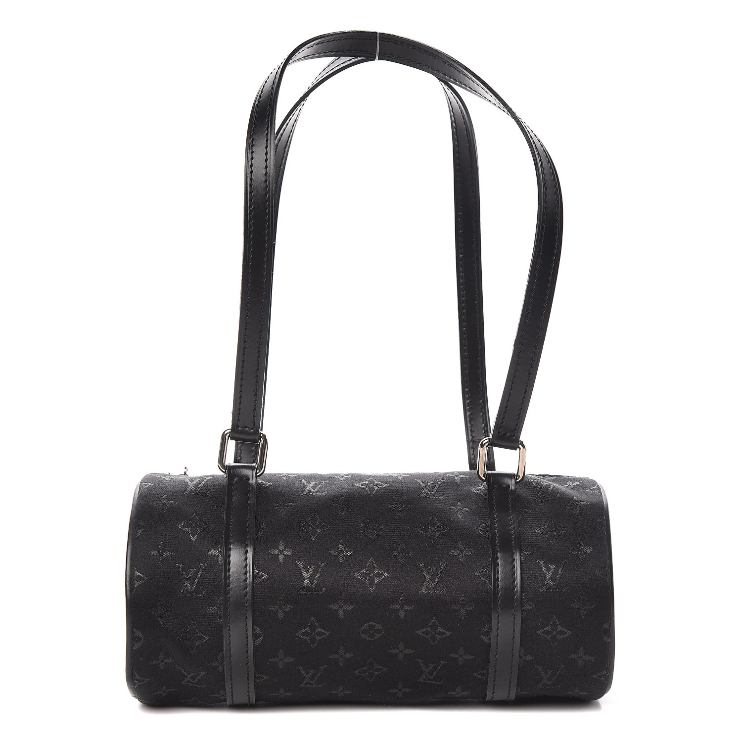 LOUIS VUITTON Satin Monogram Mini Papillon Black 491503 | FASHIONPHILE