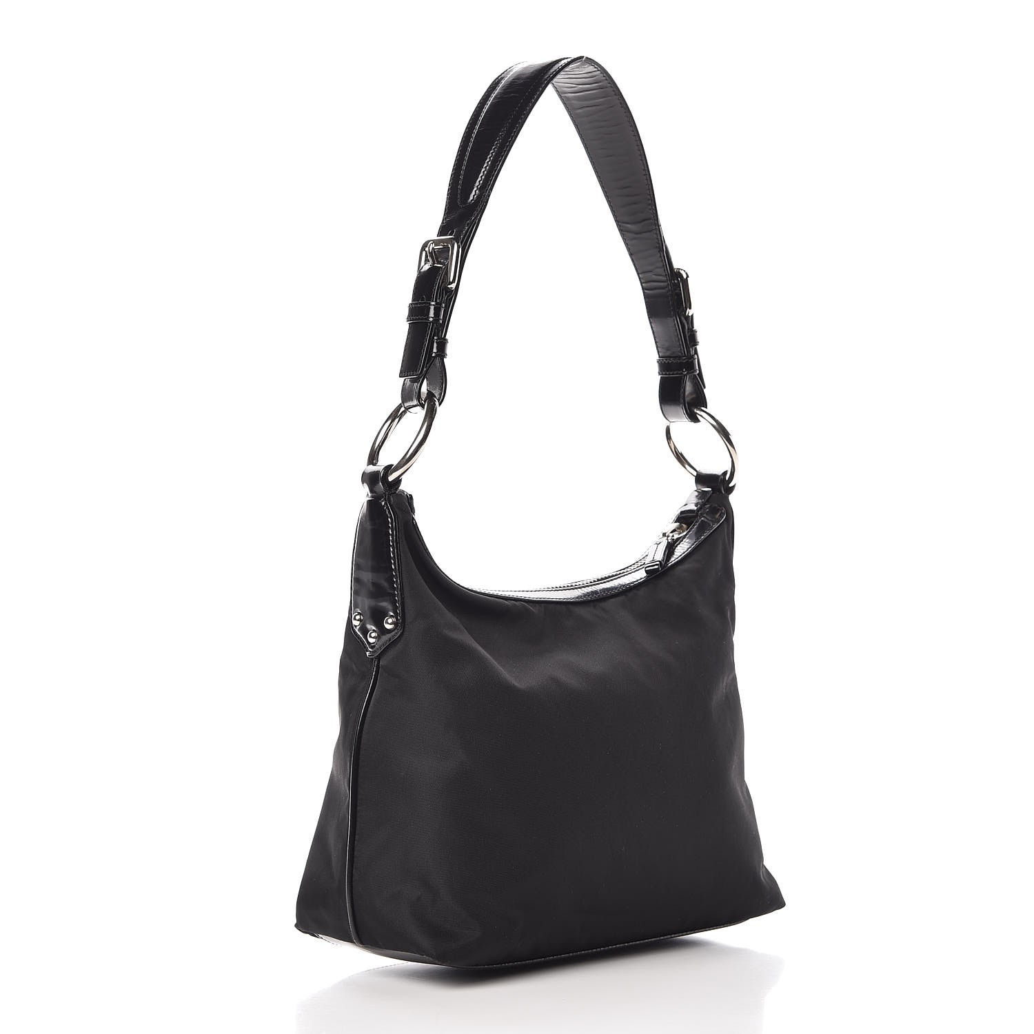 mini nylon shoulder bag