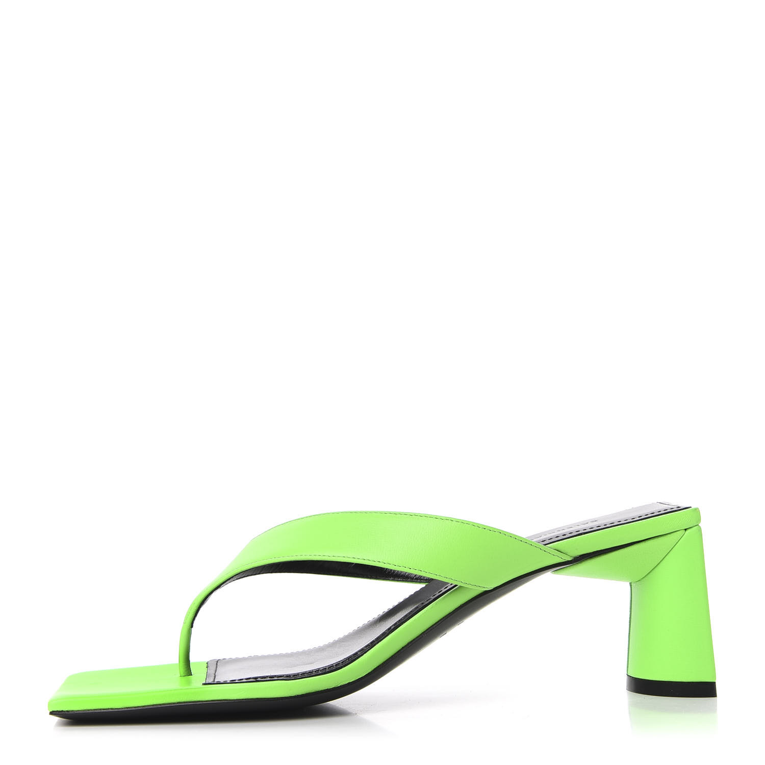 balenciaga lime green sandals