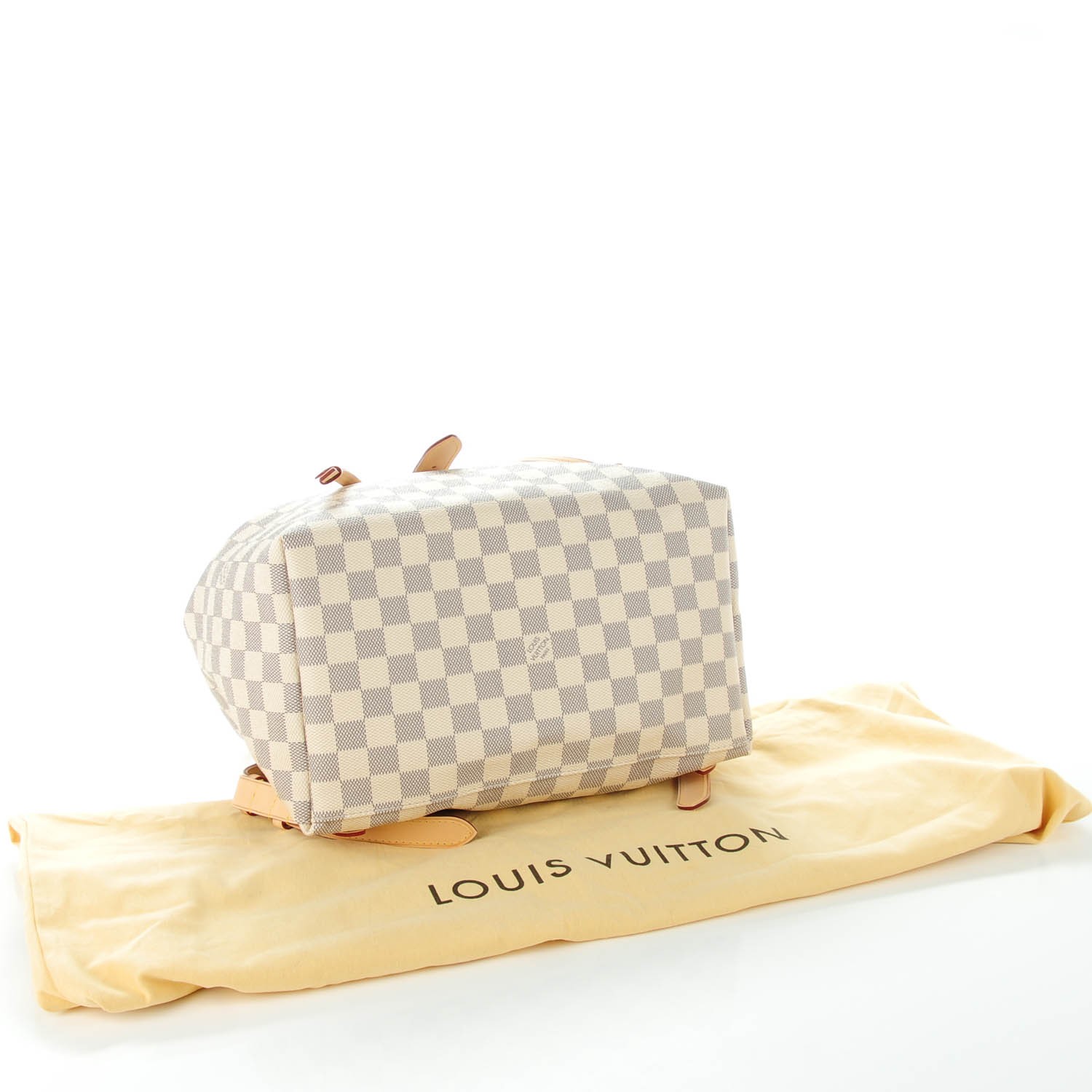 LOUIS VUITTON Damier Azur Sperone Backpack 135688