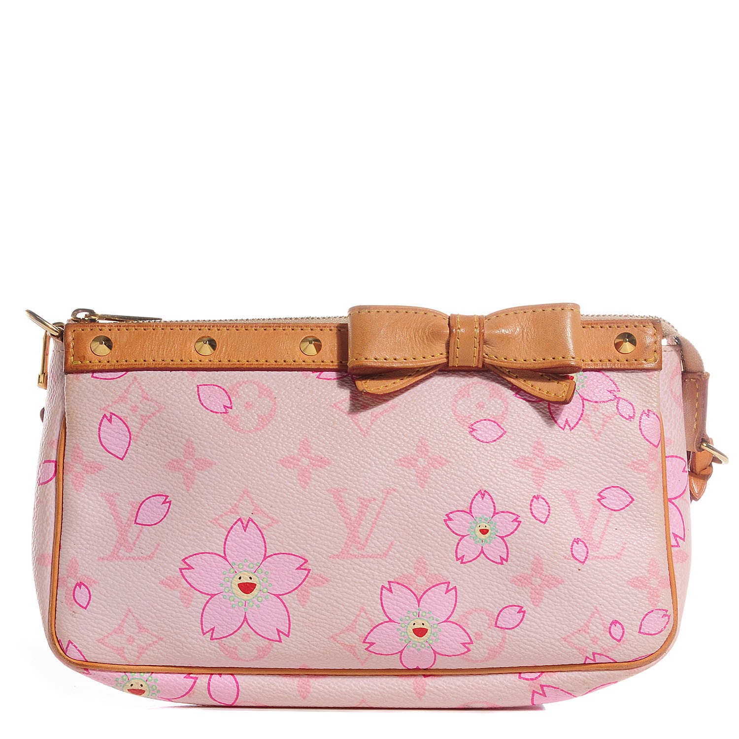 louis vuitton flower smiley face bag