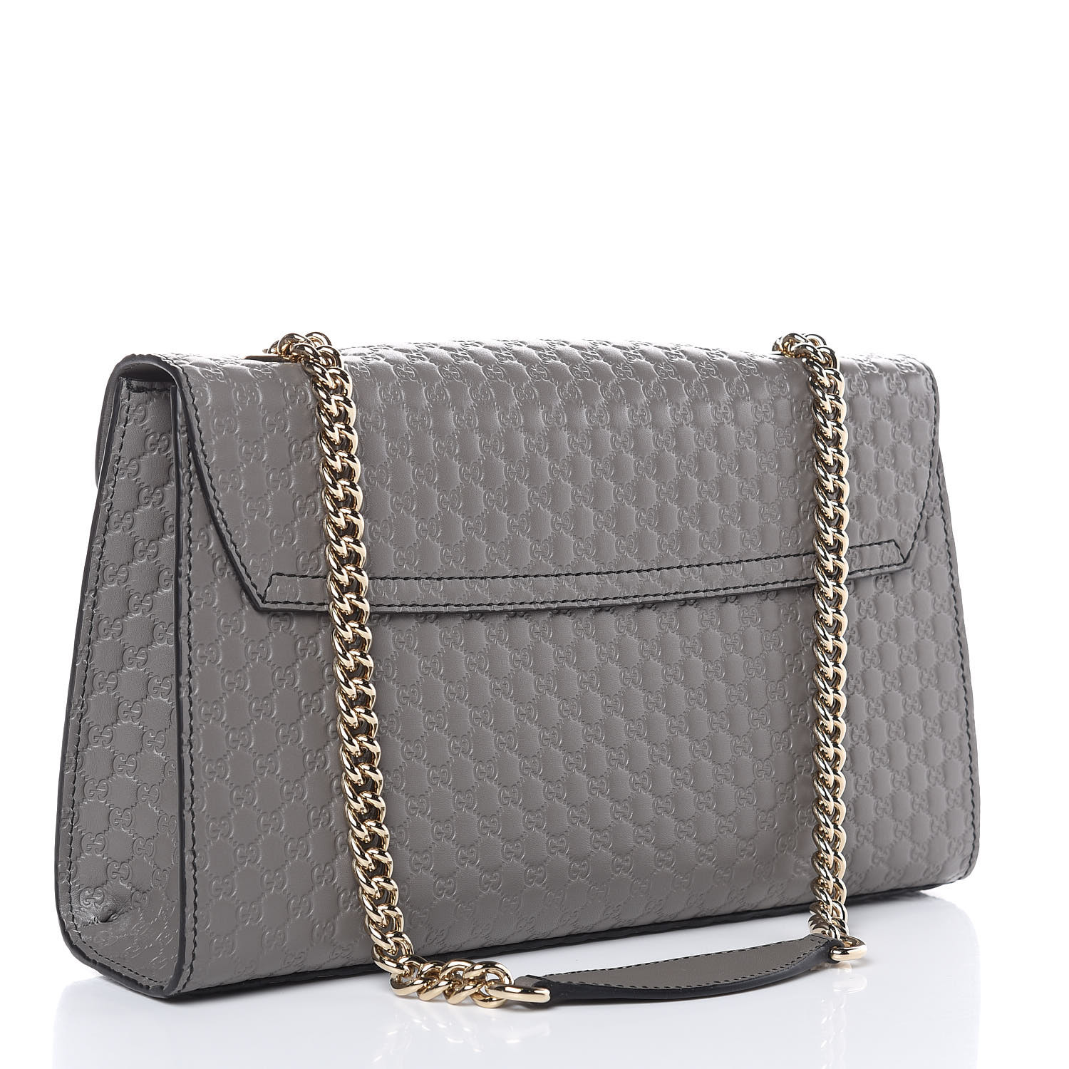 gucci microguccissima medium emily chain shoulder bag