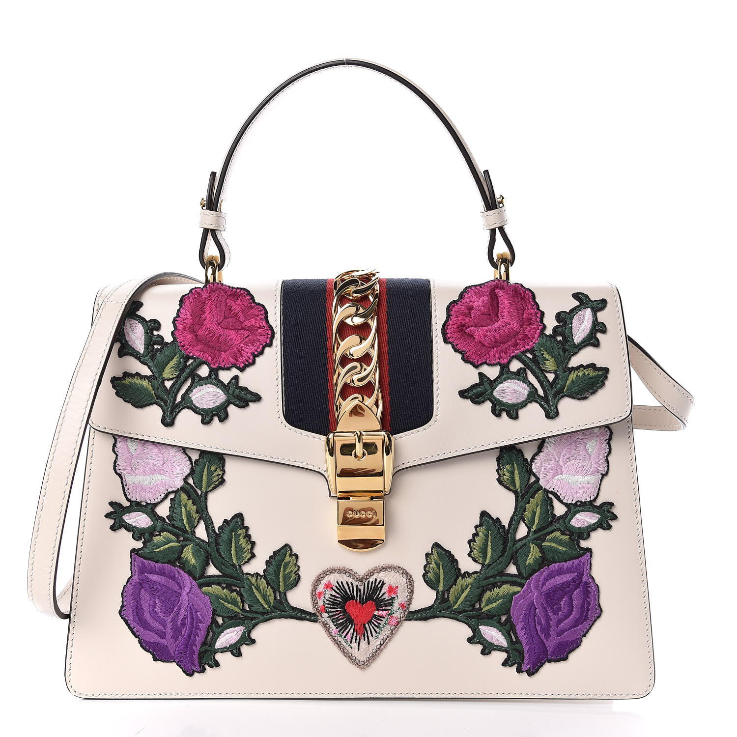 gucci sylvie top handle bag