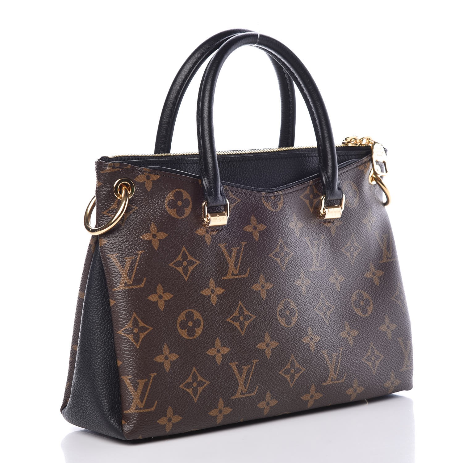 louis vuitton monogram pallas full bb black