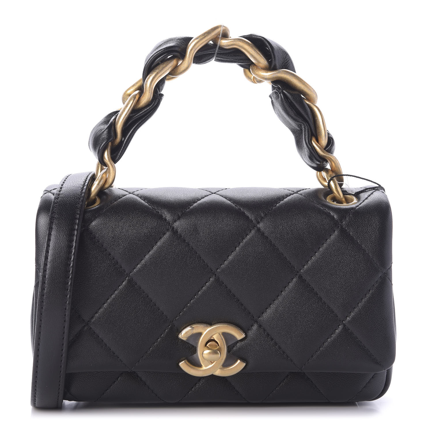 chanel entwined chain bag