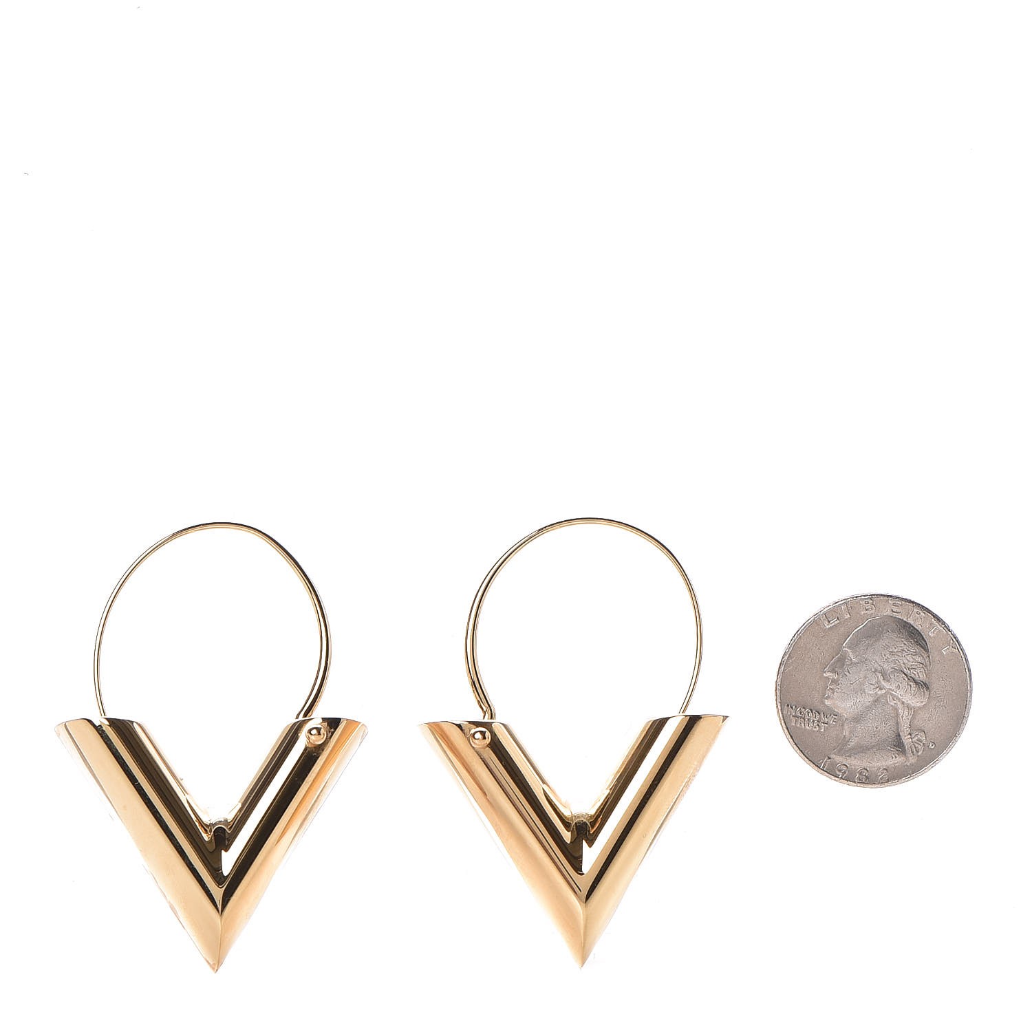 Louis Vuitton Louise Hoop Earrings Metal - For Sale on 1stDibs  louis  vuitton hoop earrings, lv hoop earrings, louis vuitton gm earrings