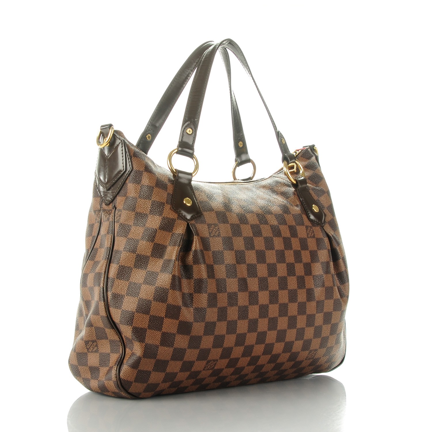 Louis Vuitton, Bags, Louis Vuitton With Receipt Evora Mm Damier Ebene  Large Shoulder Hobo Bag