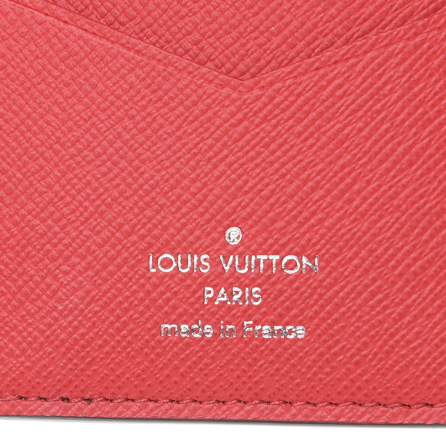 LOUIS VUITTON Taiga Pocket Organizer Blue Marine 456523