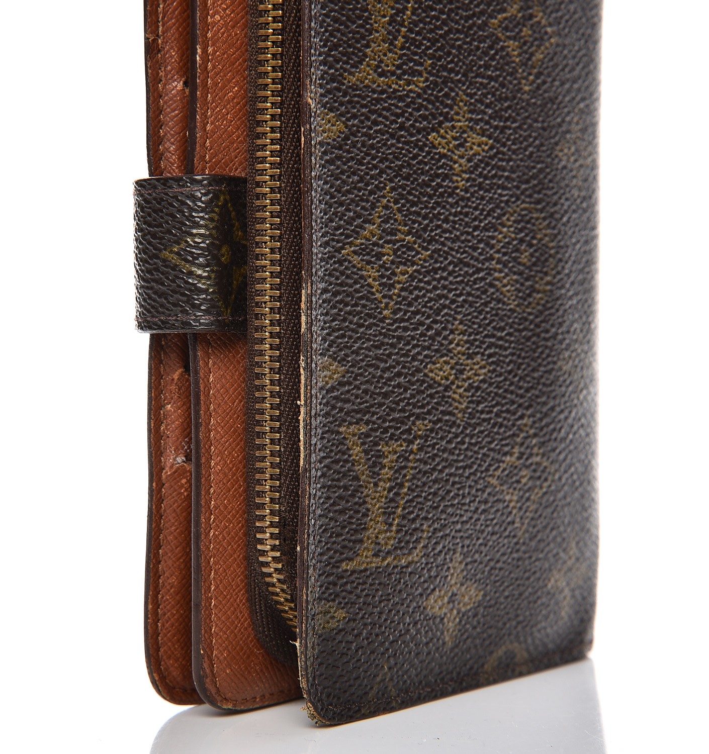 Louis Vuitton Monogram Canvas Porte-Papier Zip Wallet - Yoogi's Closet