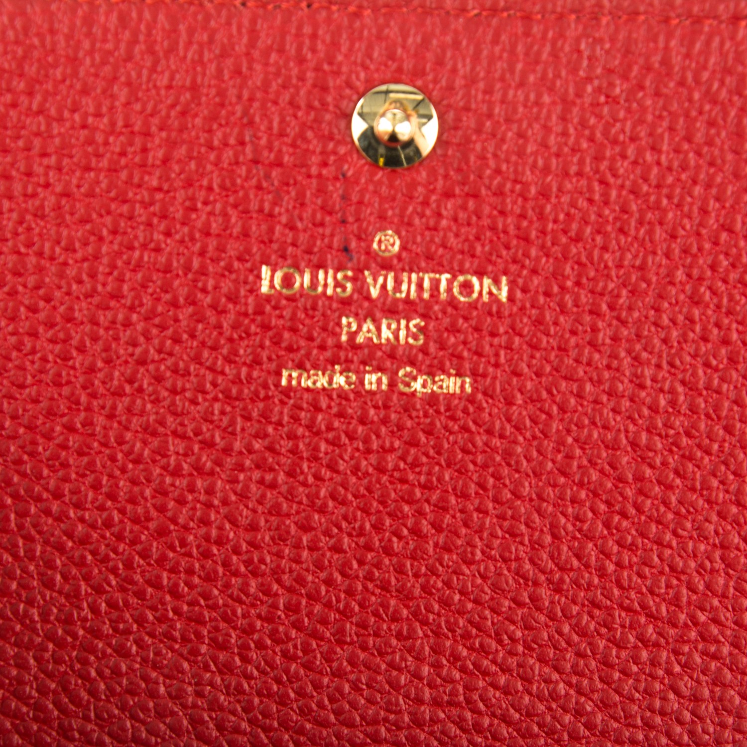 LOUIS VUITTON Empreinte Business Card Holder Cherry 179710 | FASHIONPHILE