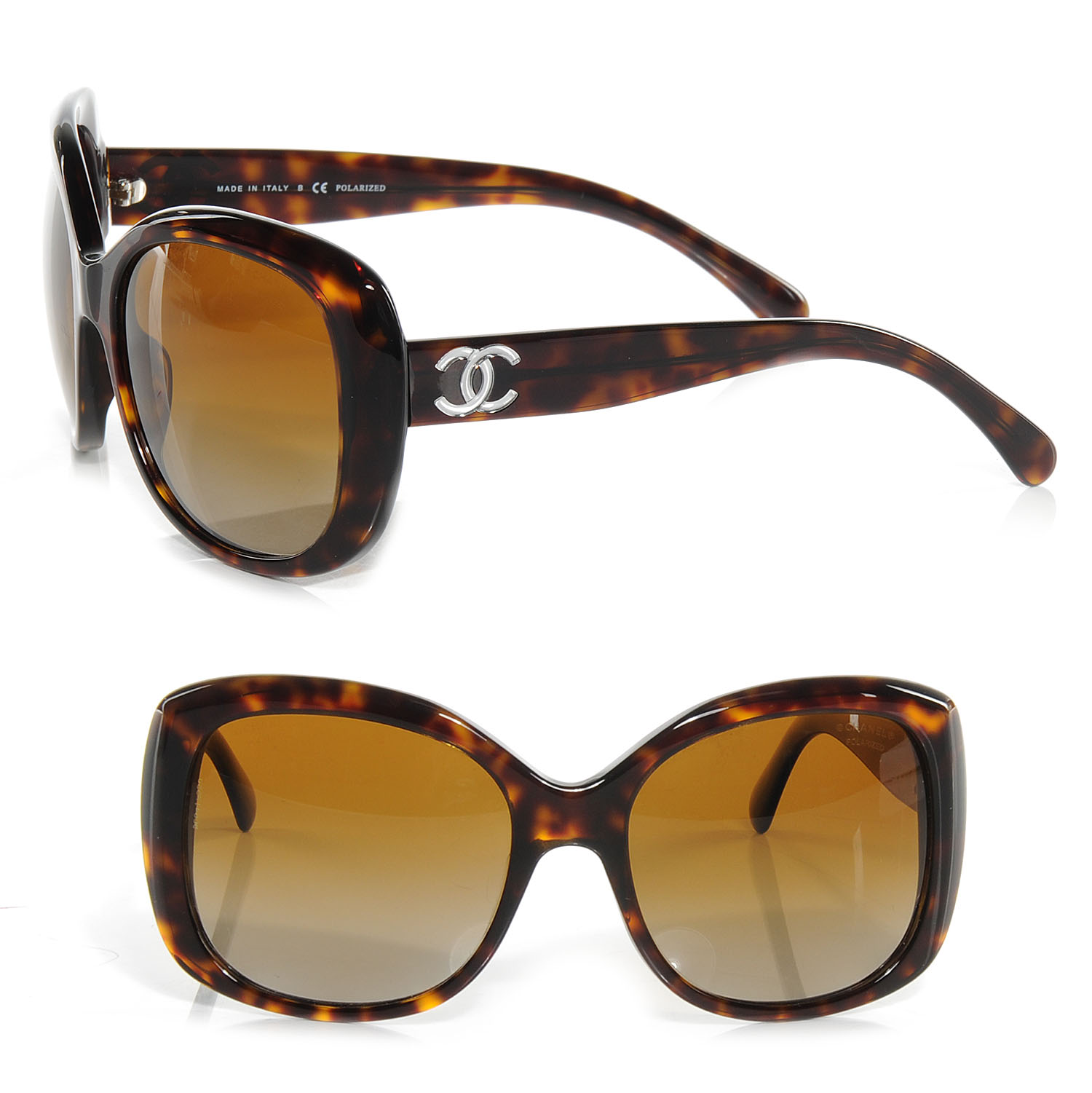 CHANEL CC Sunglasses 5183 Tortoise 54364