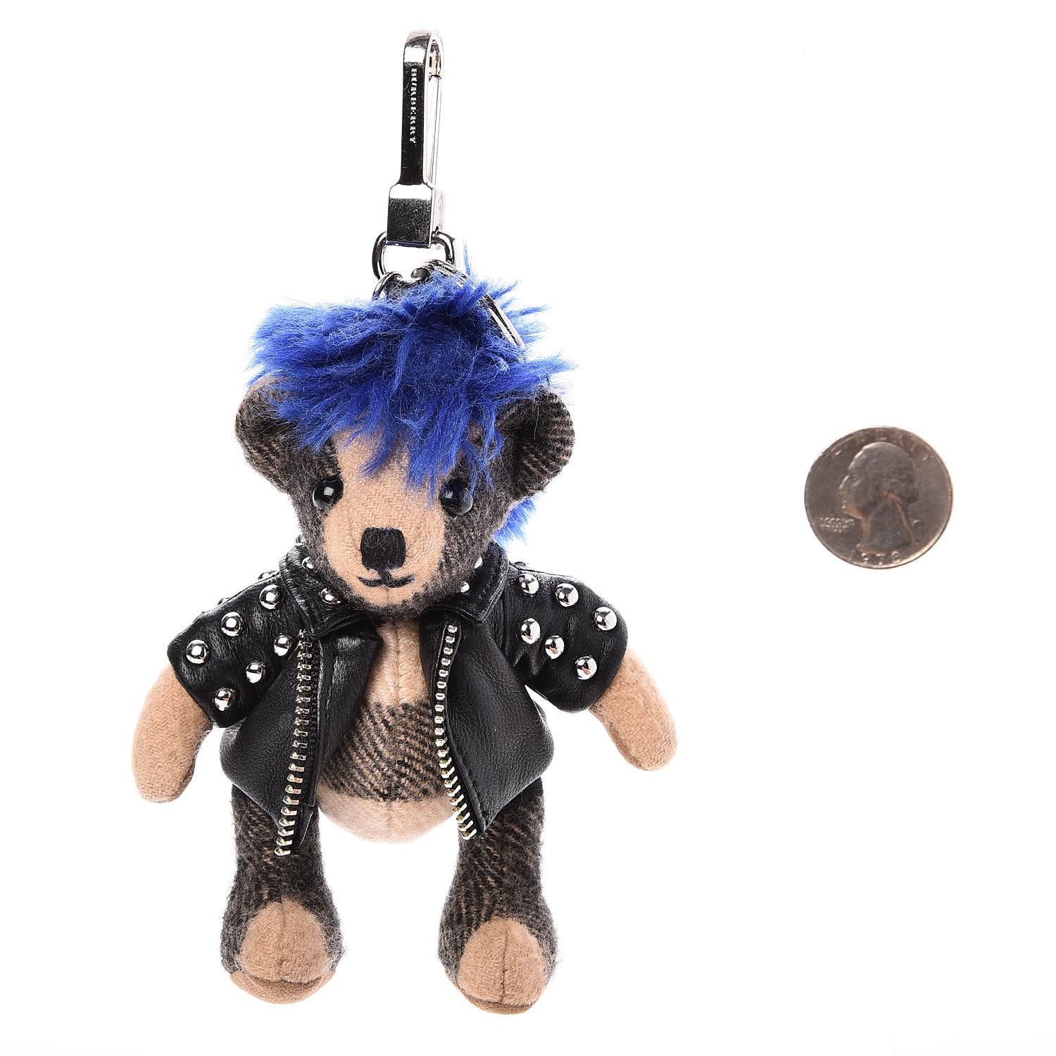 burberry teddy bear keychain