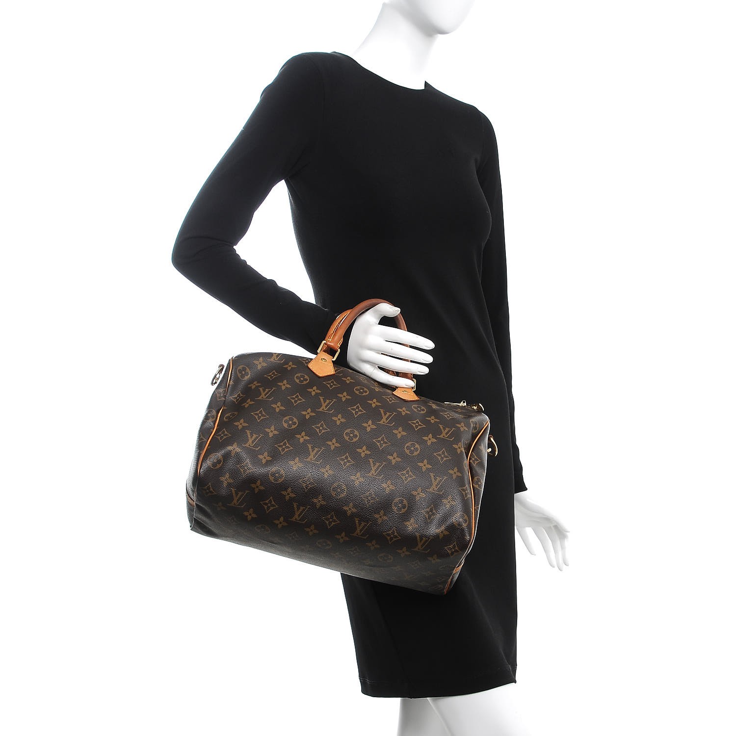 LOUIS VUITTON Monogram Speedy Bandouliere 35 270448