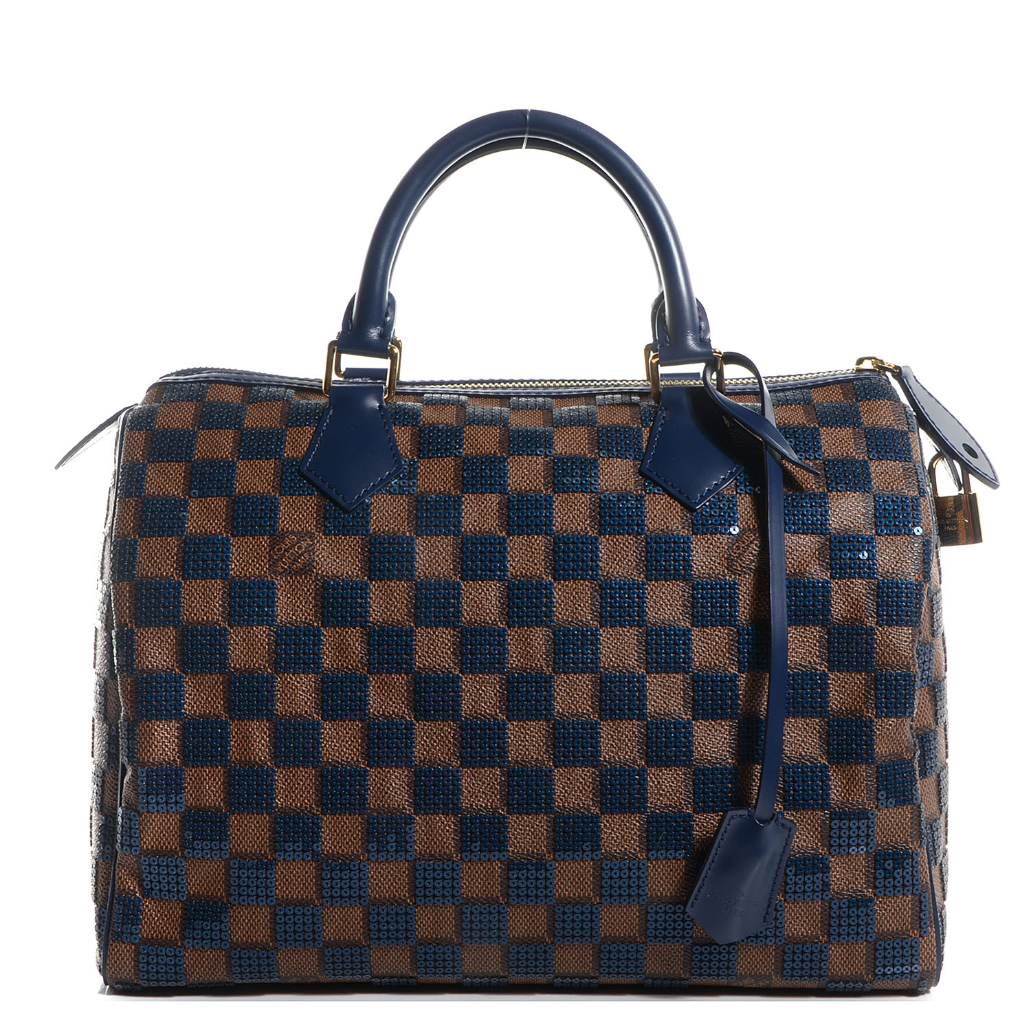 damier paillettes speedy 30