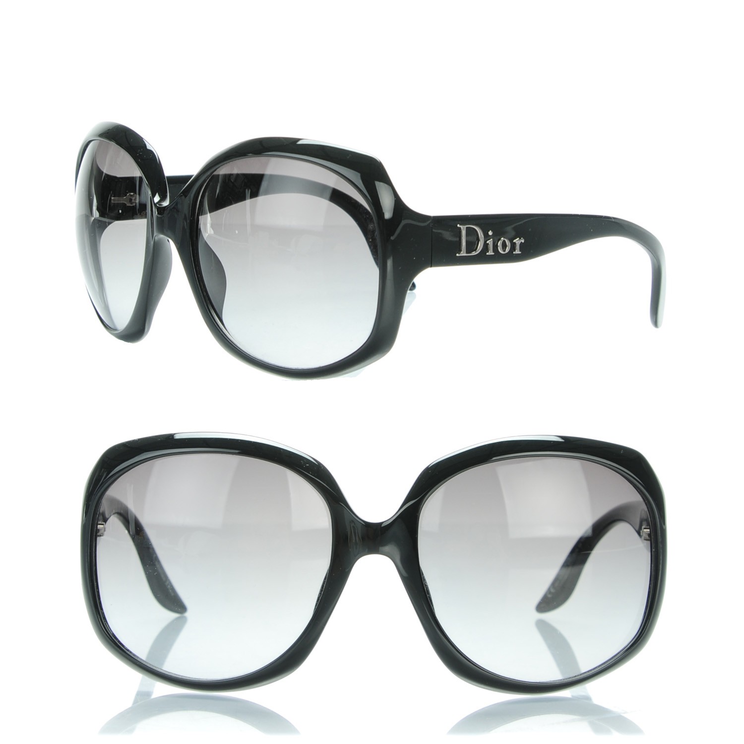 CHRISTIAN DIOR Glossy 1 Sunglasses Black 143601