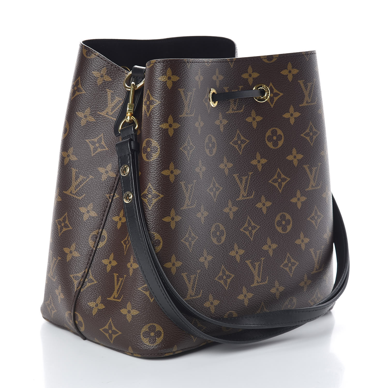 louis vuitton monogram neonoe mm black