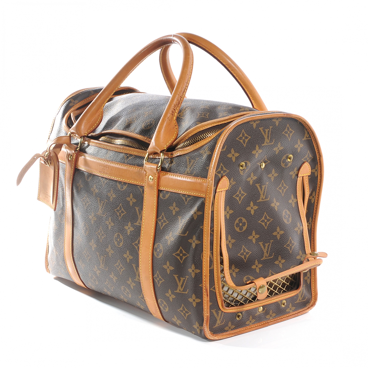 louis vuitton dog travel bag