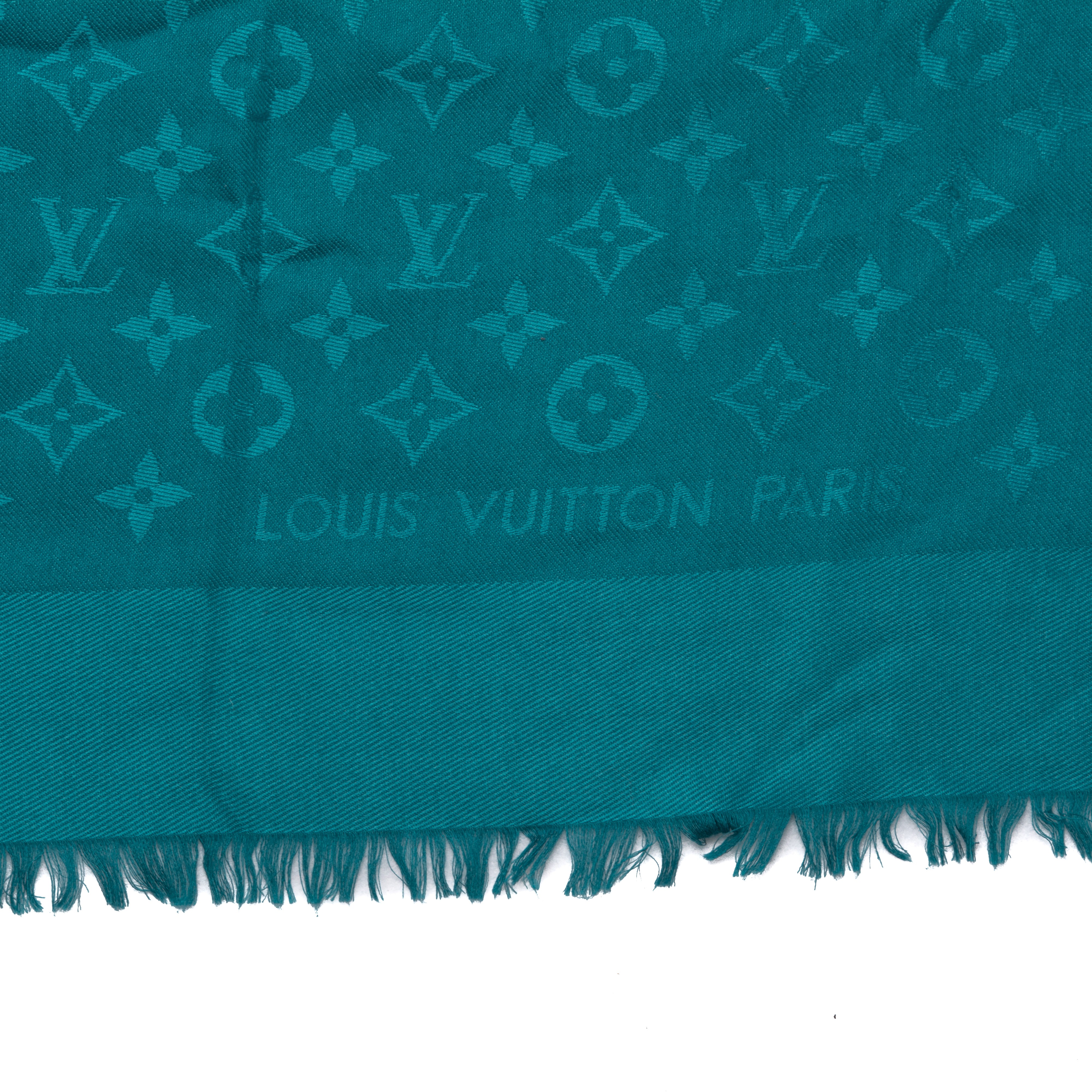 louis vuitton monogram shine shawl