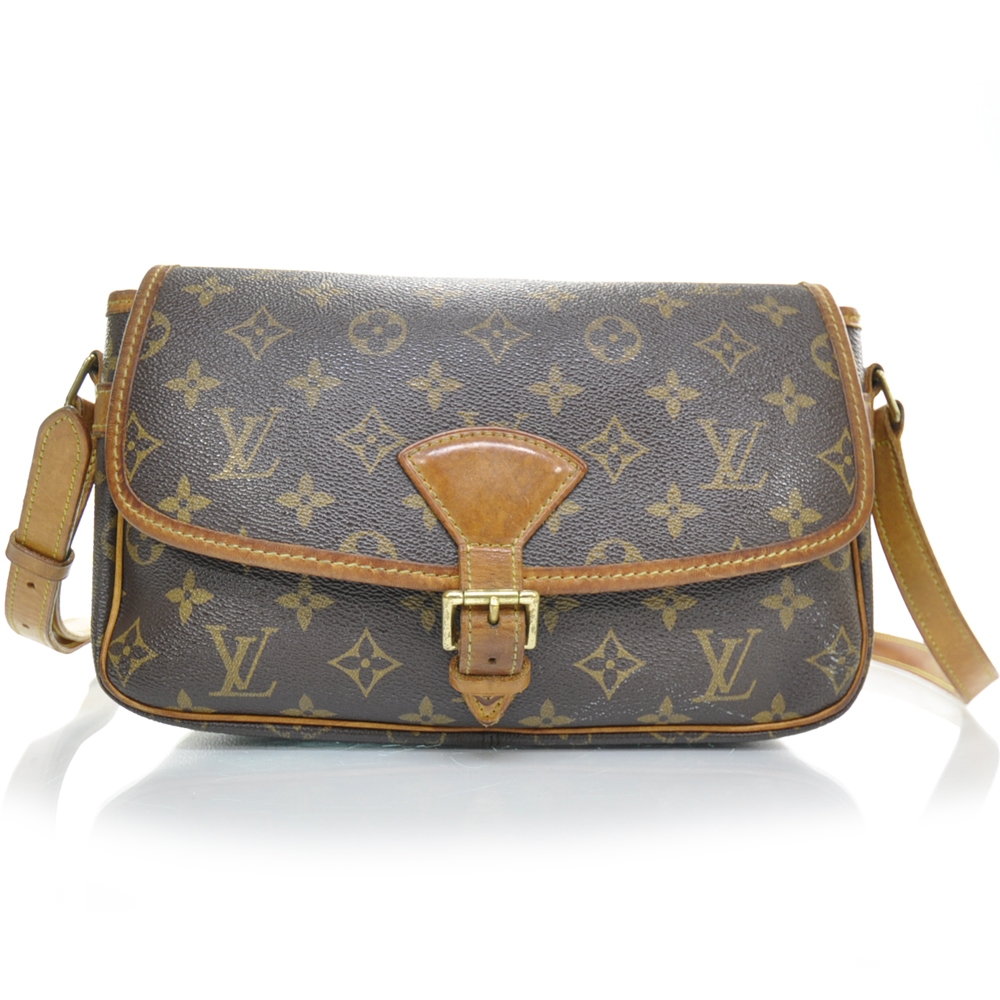 LOUIS VUITTON Louis Vuitton Monogram Sologne Brown M42250 Women's Canvas  Shoulder Bag
