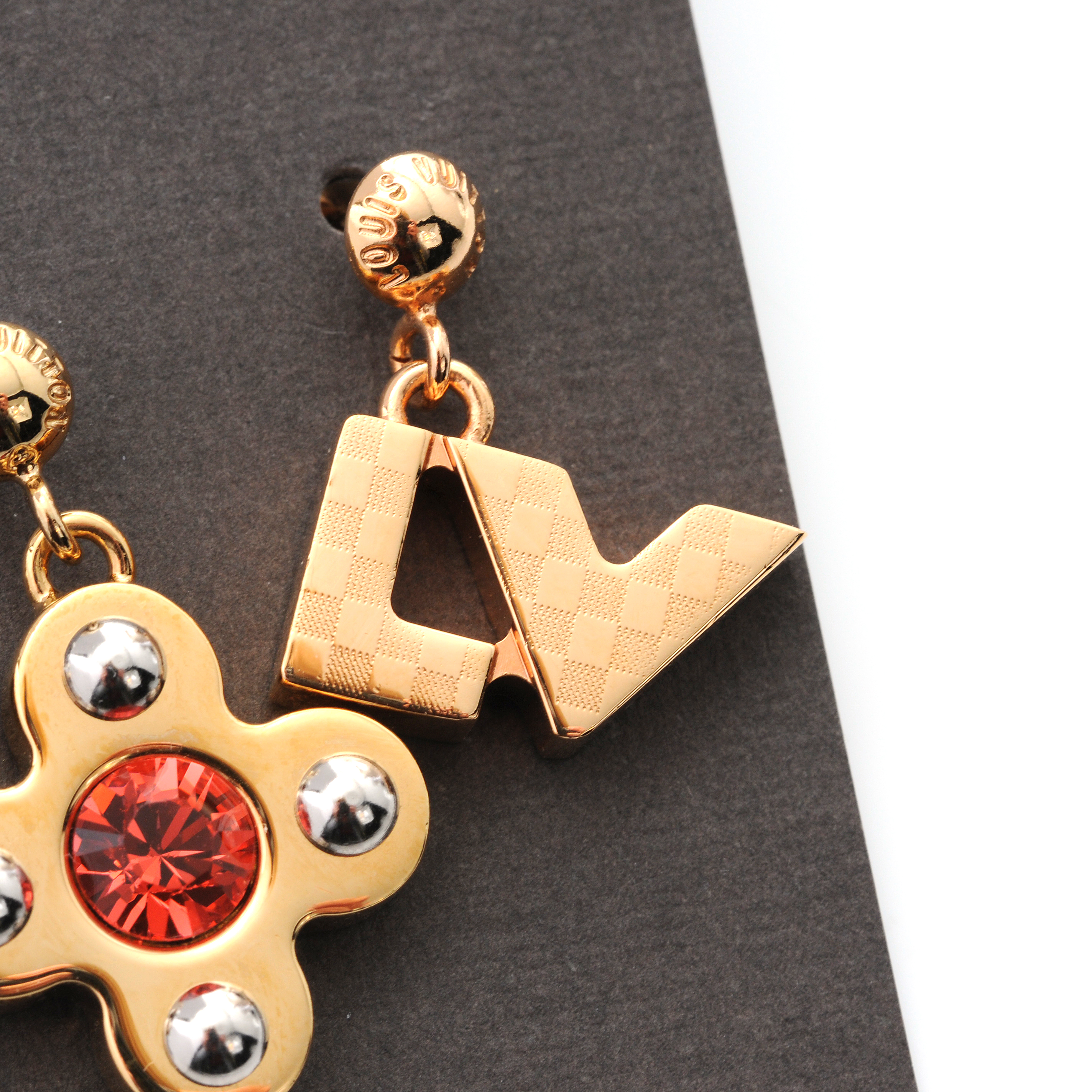 Louis Vuitton Love Letter Timeless Earrings Set Louis Vuitton