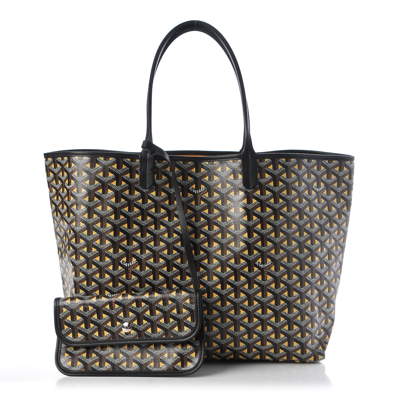 goyard tote bag yellow