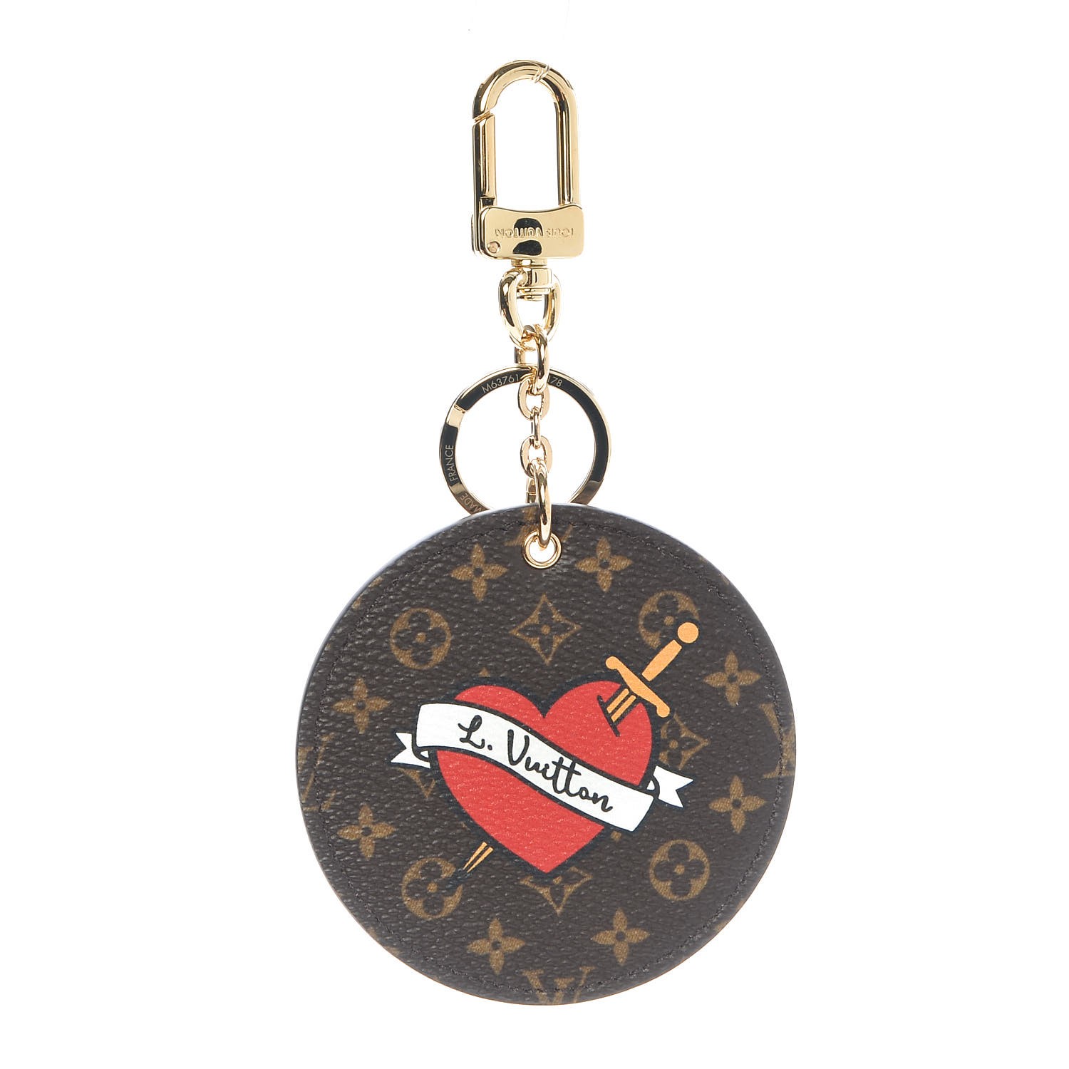 Louis Vuitton Neo LV Club Bag Charm and Key Holder, Black