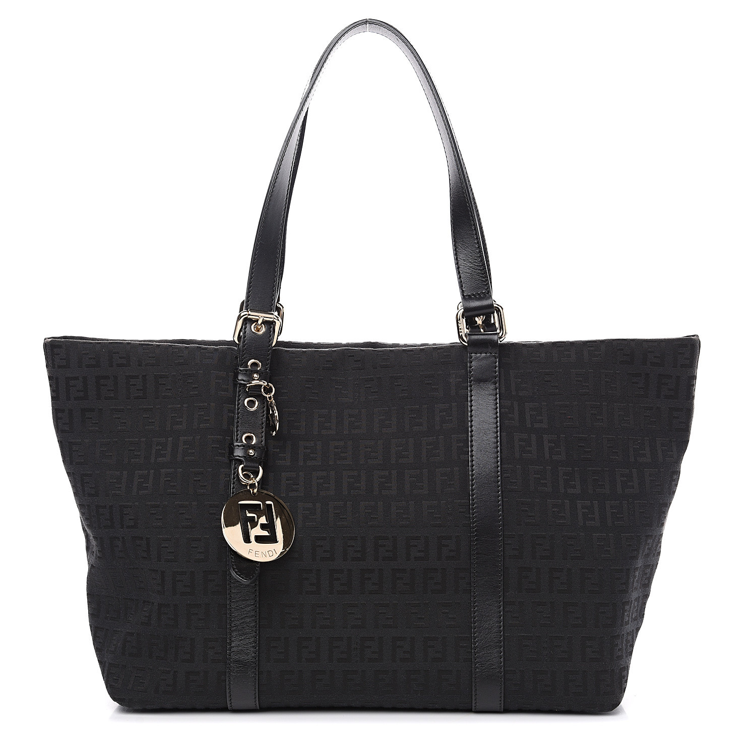 fendi zucchino shopping tote