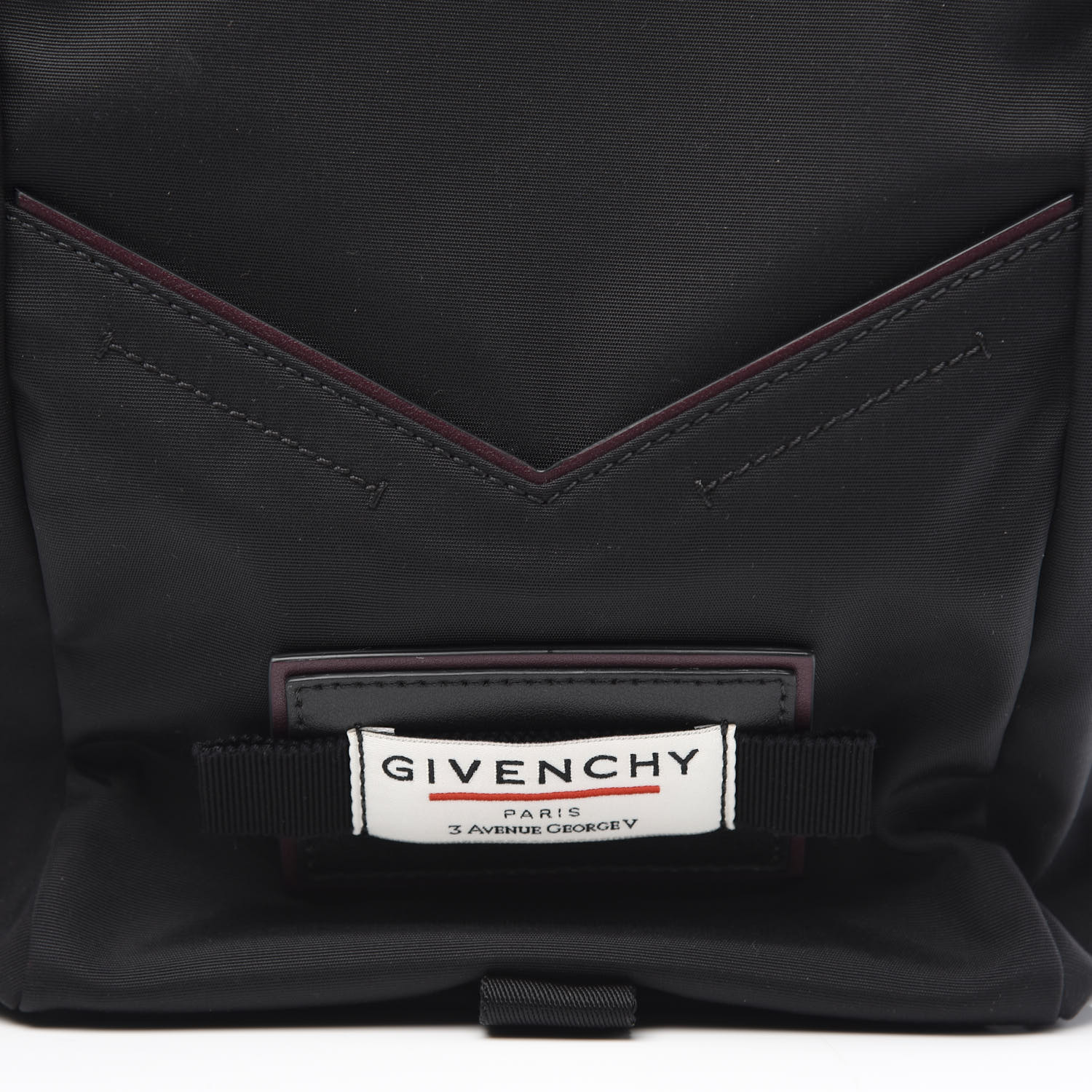 GIVENCHY Nylon Mini Downtown Backpack Black 559859 FASHIONPHILE