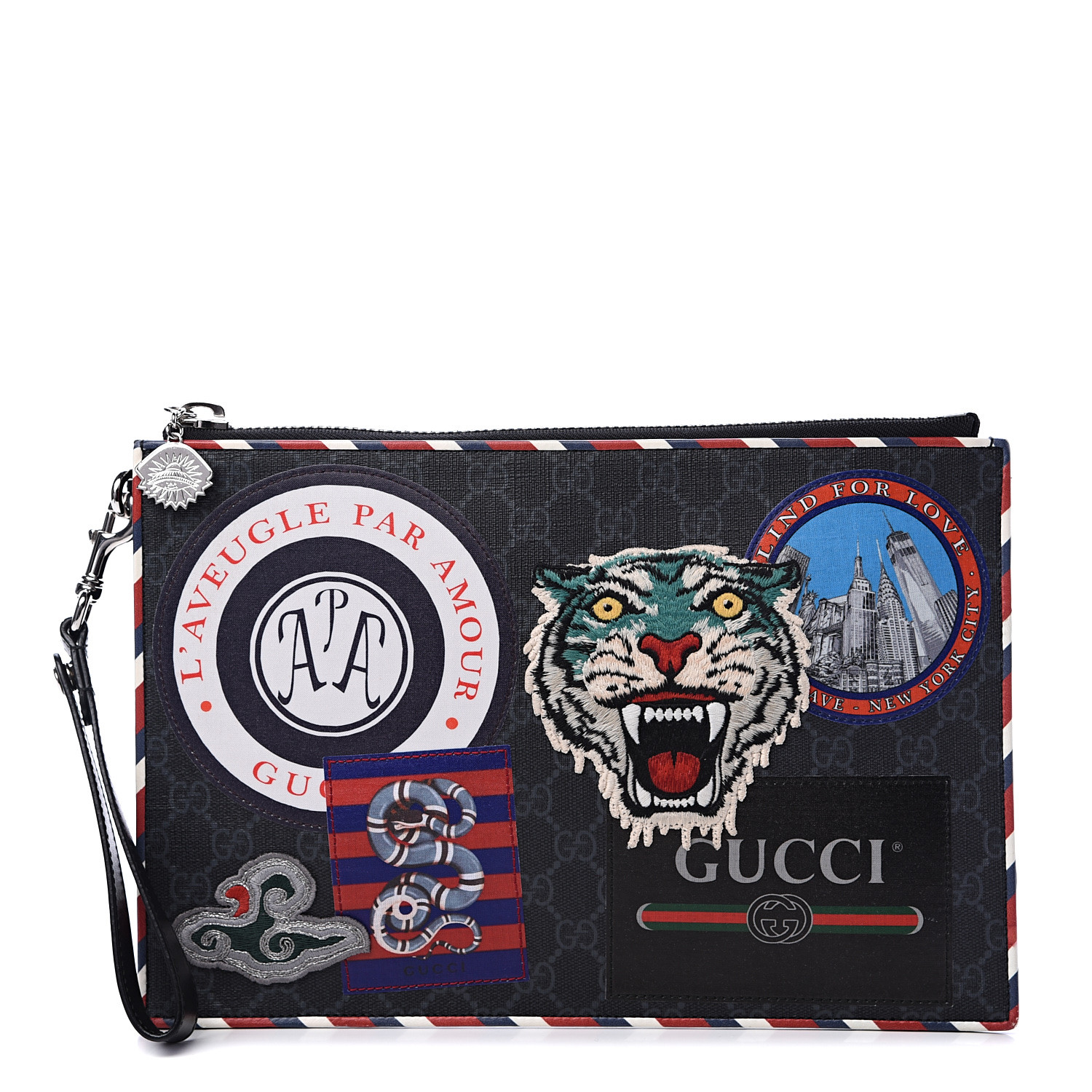 gucci courrier gg supreme pouch