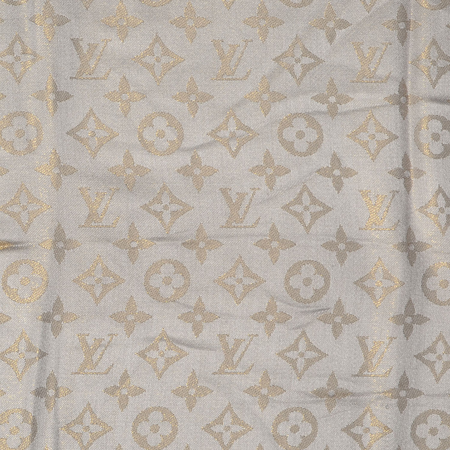 louis vuitton monogram shine shawl