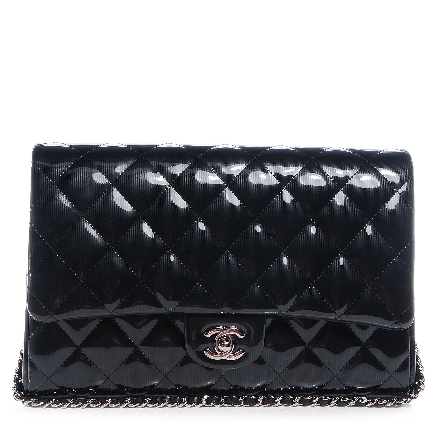 chanel clutch flap