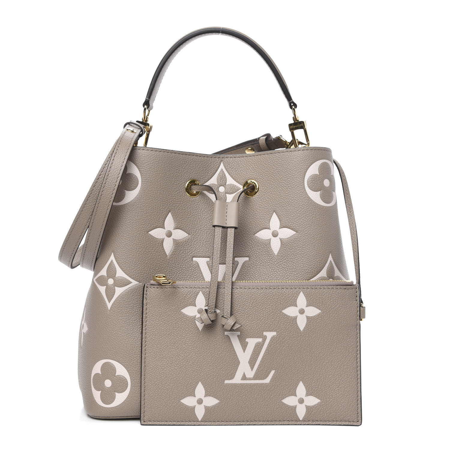 LOUIS VUITTON Empreinte Neonoe MM Cream, FASHIONPHILE