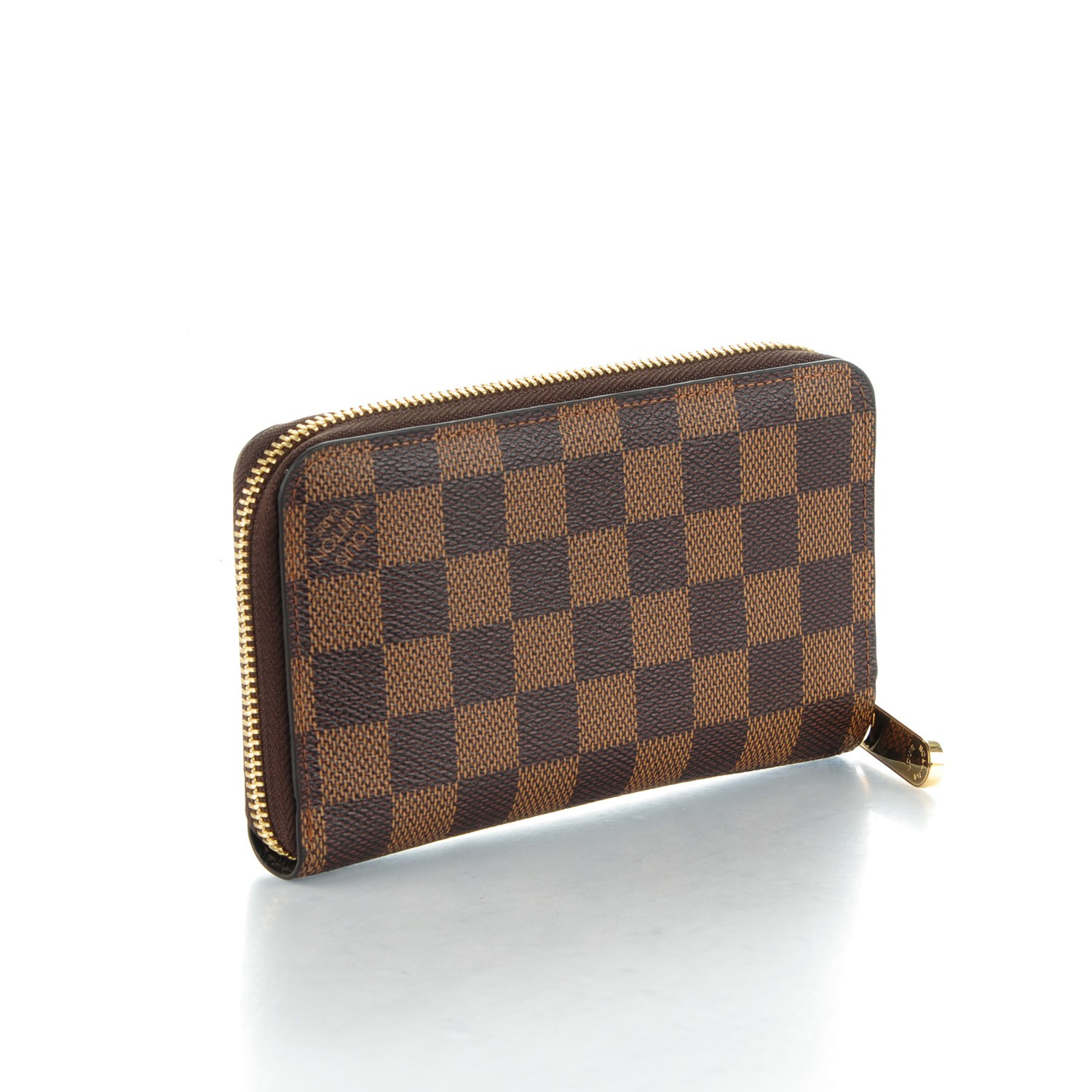 Louis Vuitton Monogram Canvas Double Zipper Wallet M61723