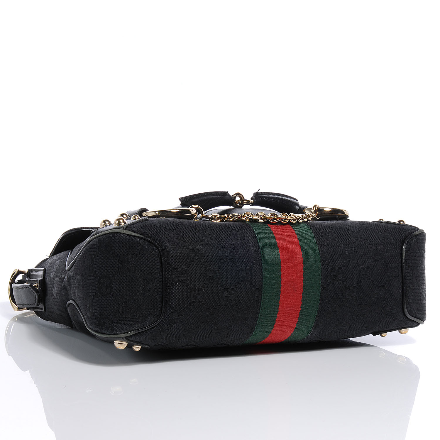 gucci horsebit monogram bag