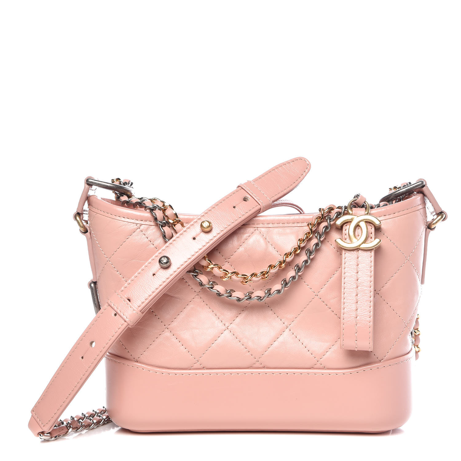 chanel pink gabrielle bag