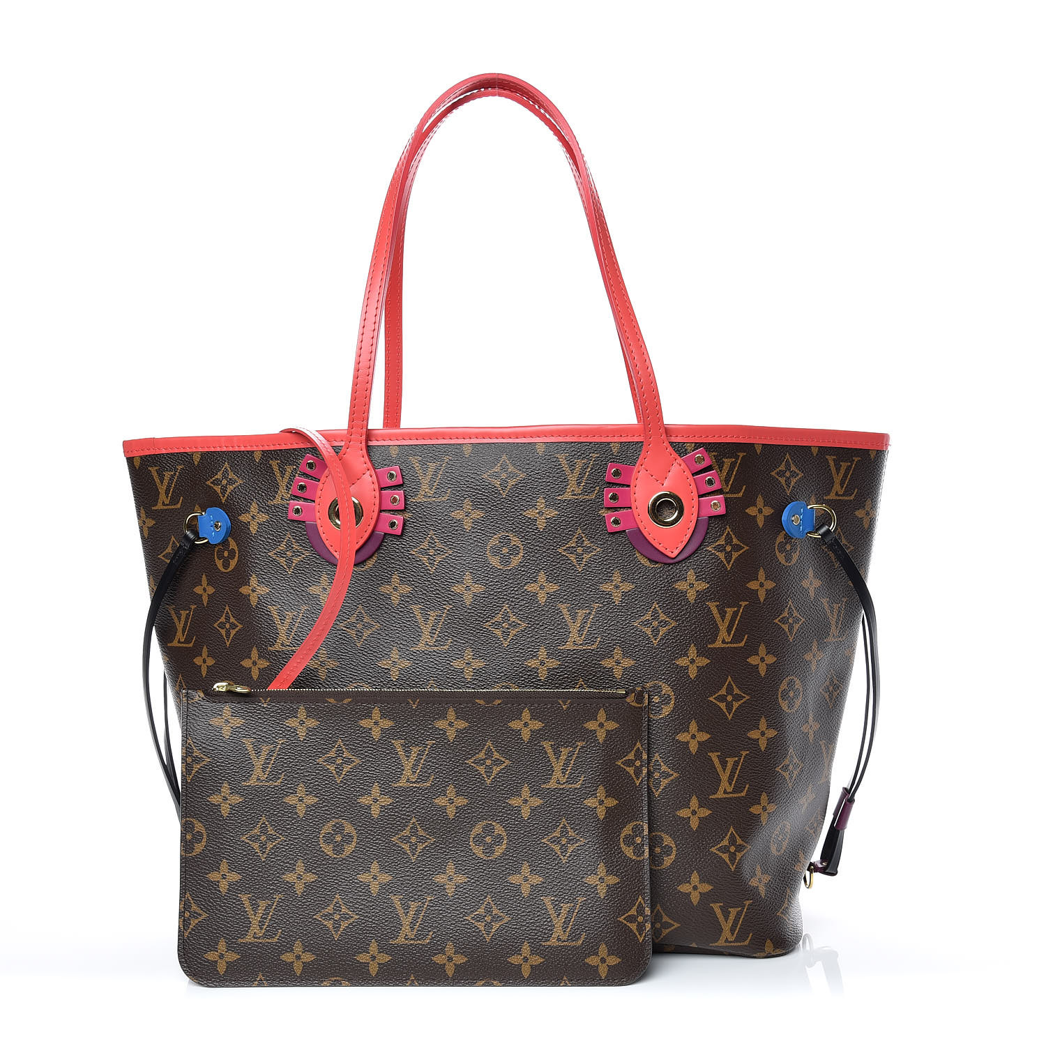 Limited edition Totem / Louis Vuitton Neverfull MM tote bag in